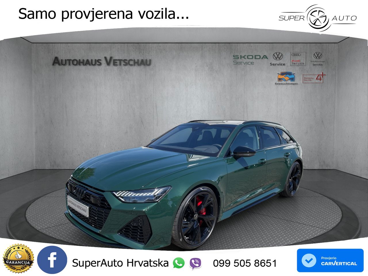Audi RS6 Avant 4.0 TFSI V8 (600 KS) quattro Tiptronic Kuka