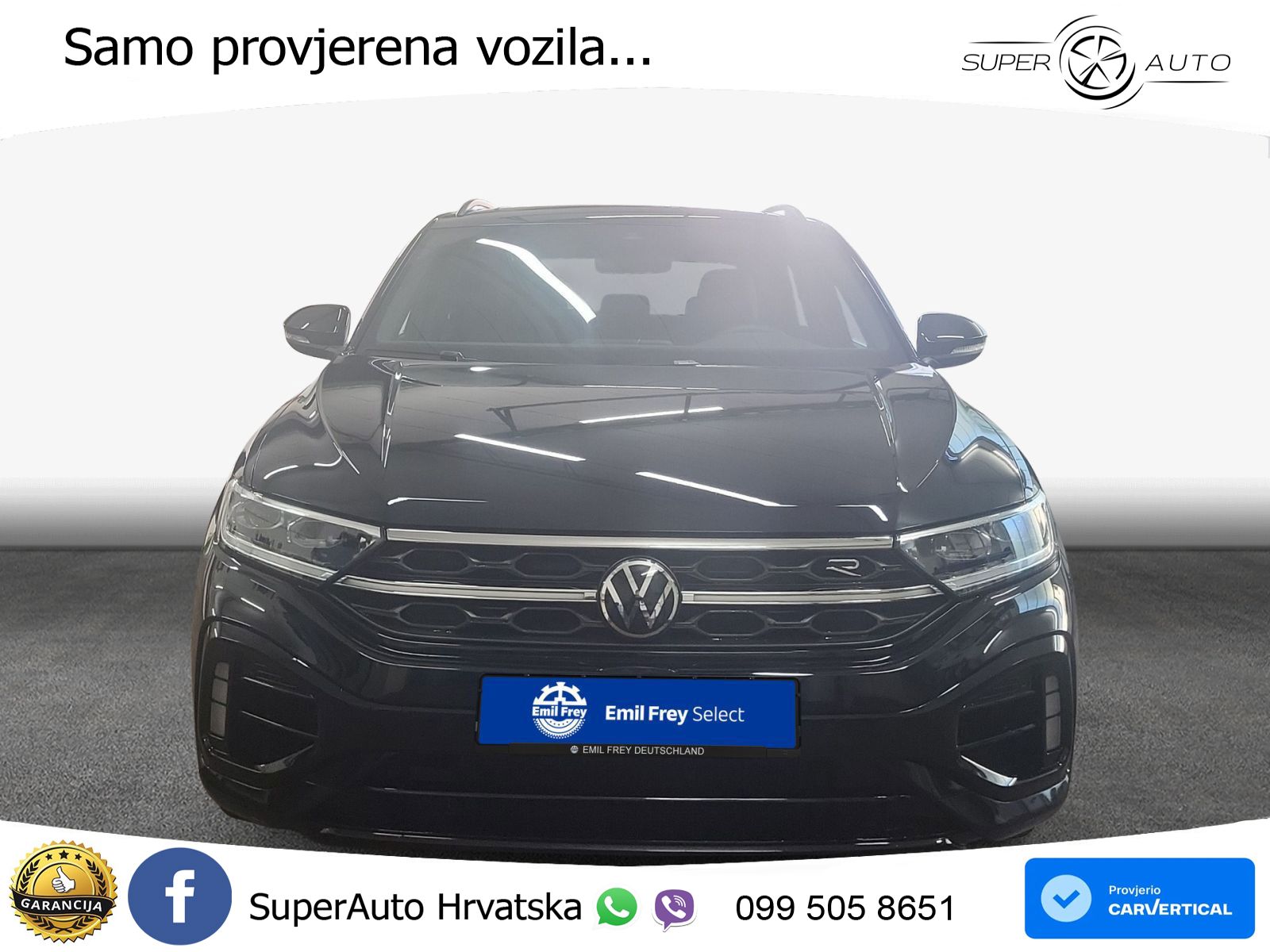 Volkswagen T-Roc R 2.0 TSI (300 KS) OPF 4M DSG MATRIX+GR SJED+KAM