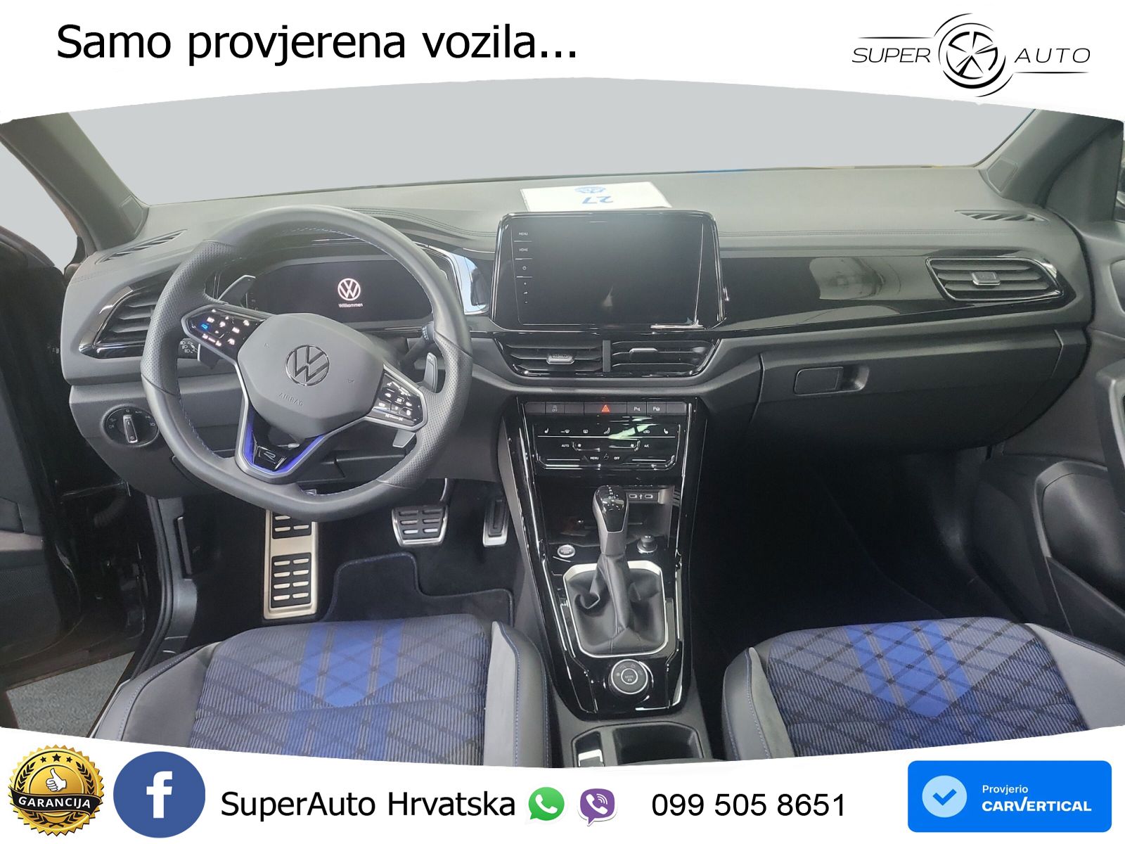 Volkswagen T-Roc R 2.0 TSI (300 KS) OPF 4M DSG MATRIX+GR SJED+KAM