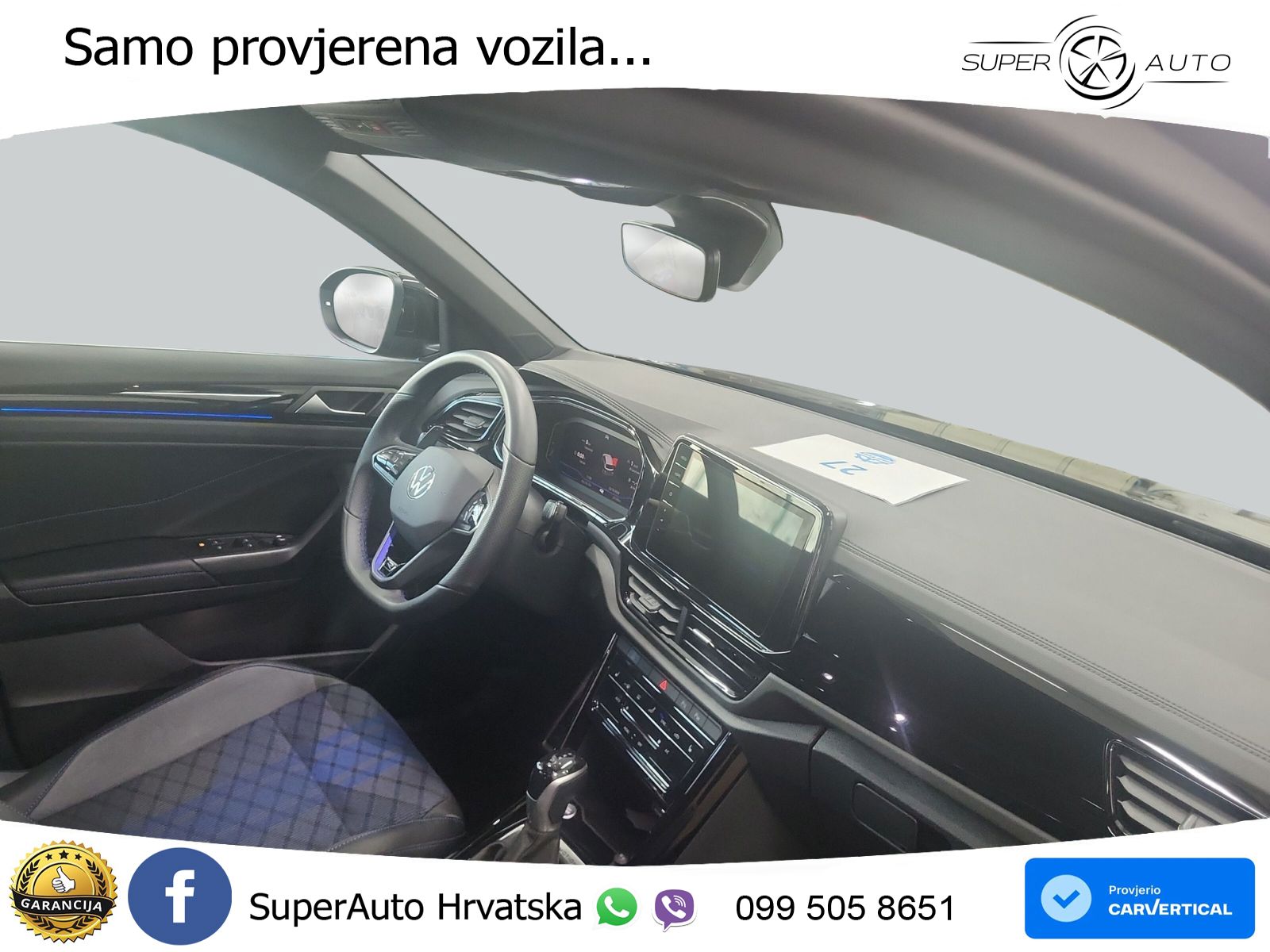 Volkswagen T-Roc R 2.0 TSI (300 KS) OPF 4M DSG MATRIX+GR SJED+KAM