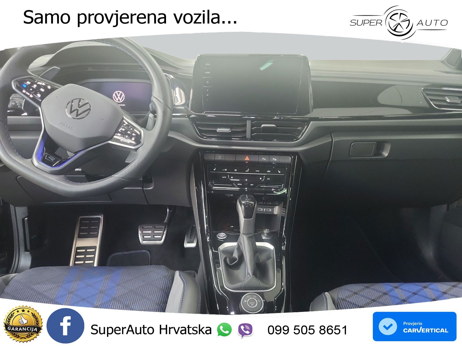 Volkswagen T-Roc R 2.0 TSI (300 KS) OPF 4M DSG MATRIX+GR SJED+KAM