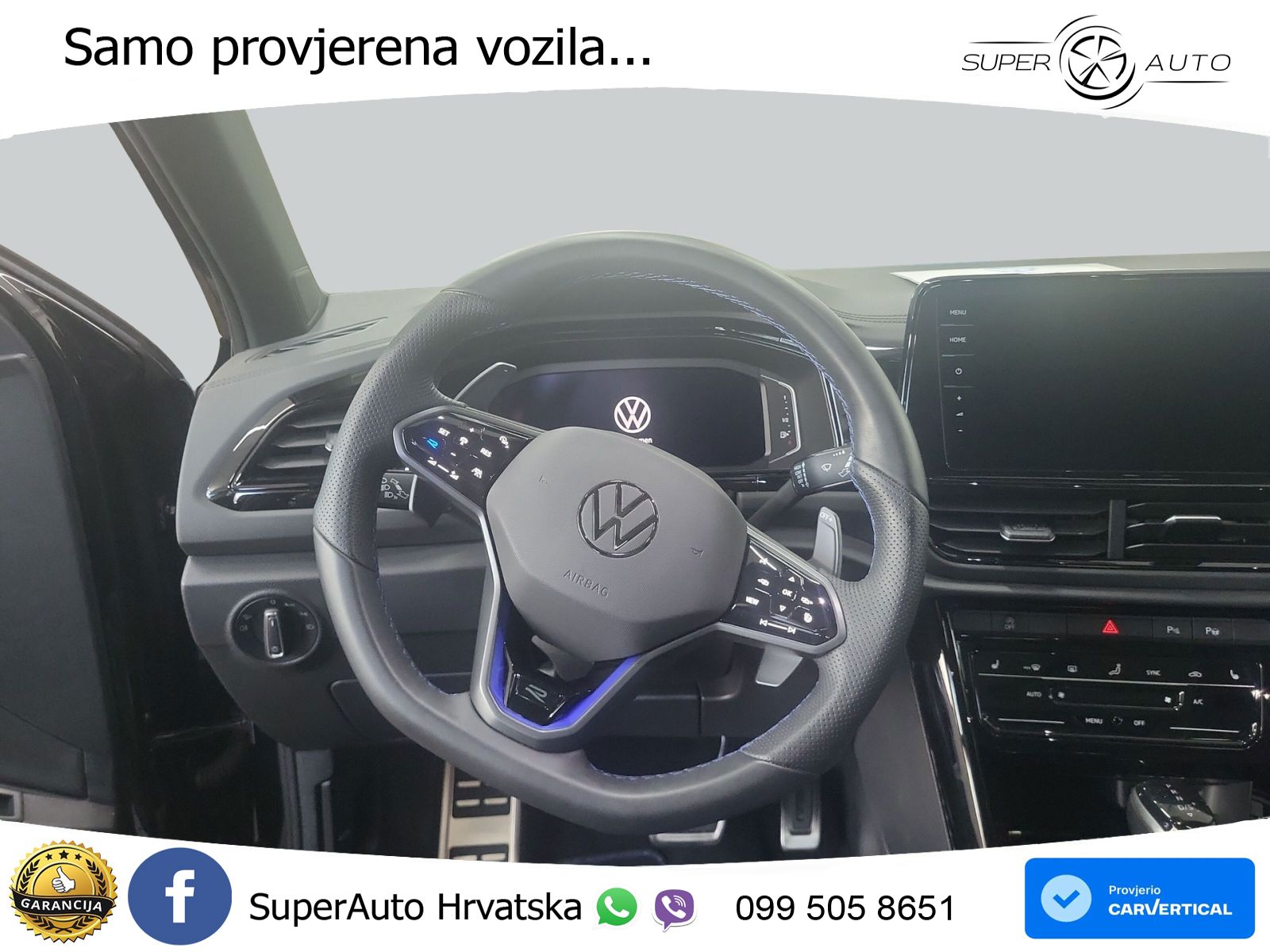 Volkswagen T-Roc R 2.0 TSI (300 KS) OPF 4M DSG MATRIX+GR SJED+KAM