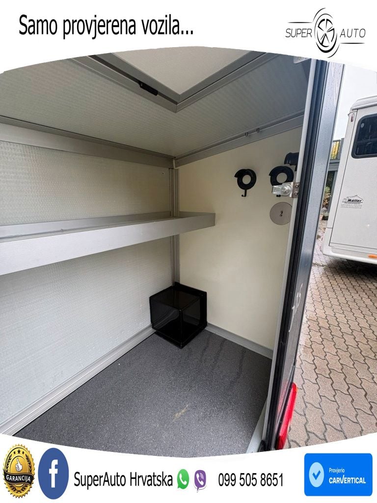 Renault Master MSG, 2 Pferde, Hengstvariante, leicht 145 KS
