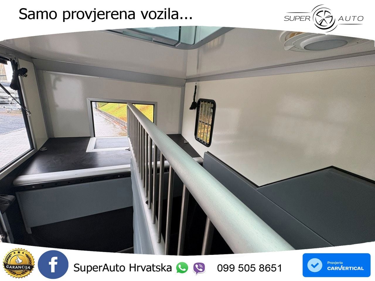 Renault Master MSG, 2 Pferde, Hengstvariante, leicht 145 KS