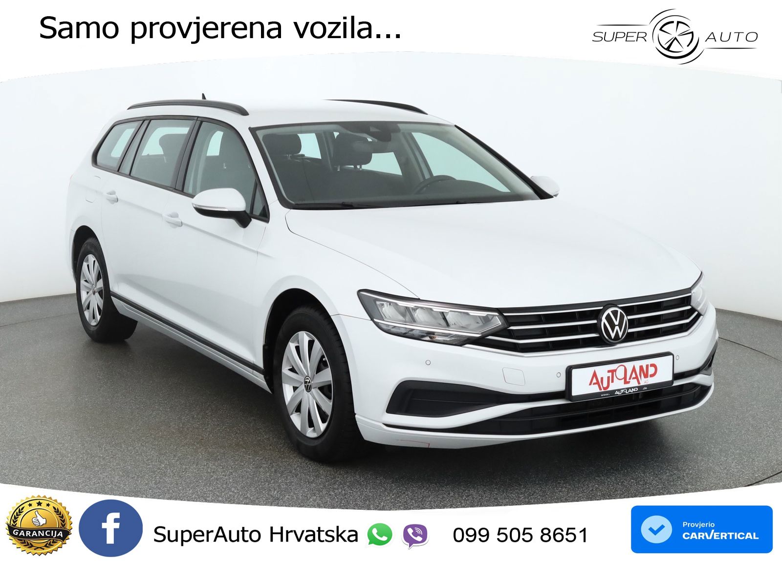 Volkswagen Passat Variant 2.0 TDI (122 KS) DSG LED+ACC