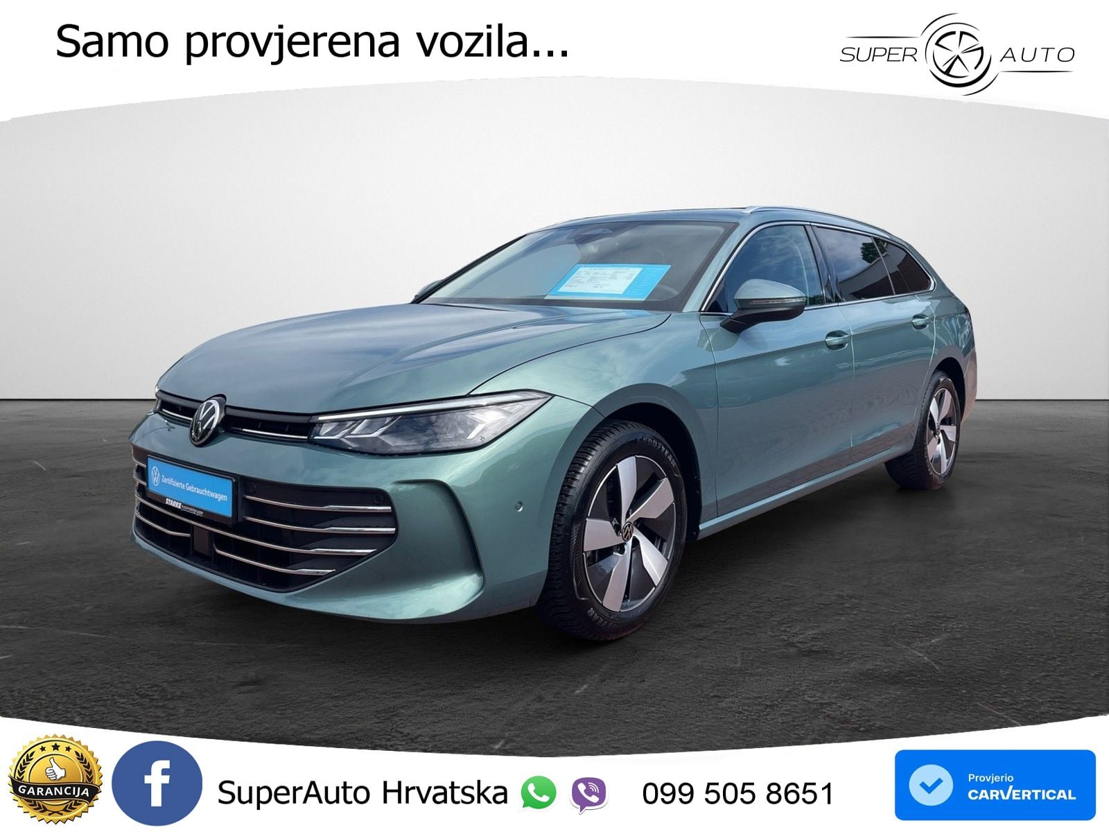 Volkswagen Passat Variant 1.5 eTSI (150 KS) DSG Business LED+GR SJED+ACC