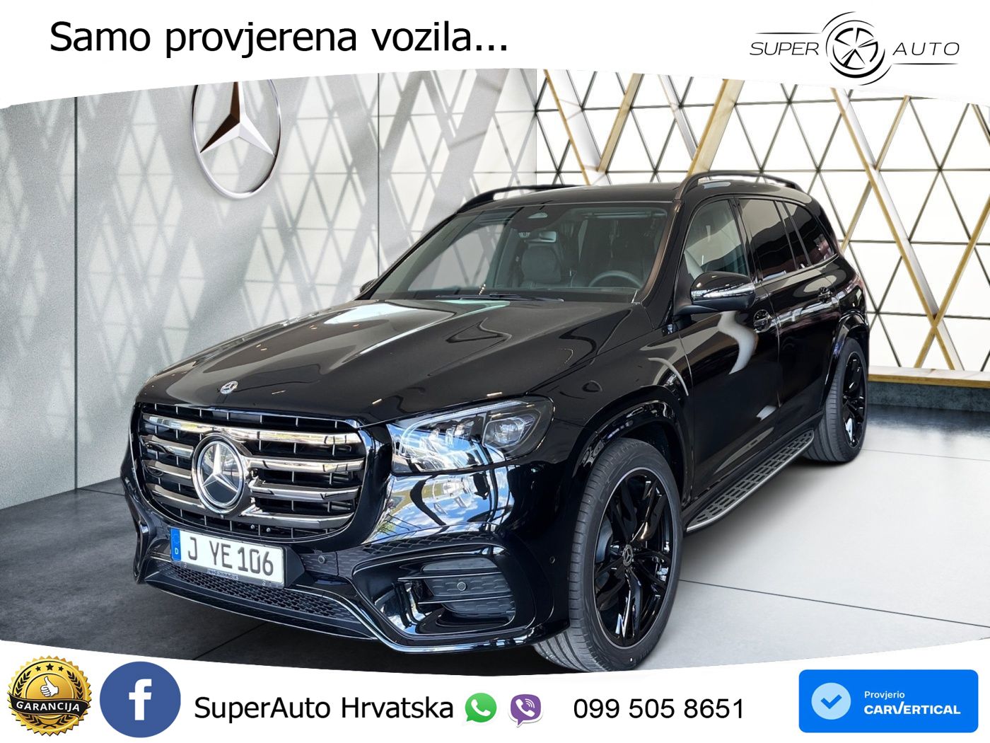 Mercedes-Benz GLS GLS 450d EQ Boost 4MATIC 9G-TRONIC AMG ACC+HEAD+4xGR SJED+360+PANO