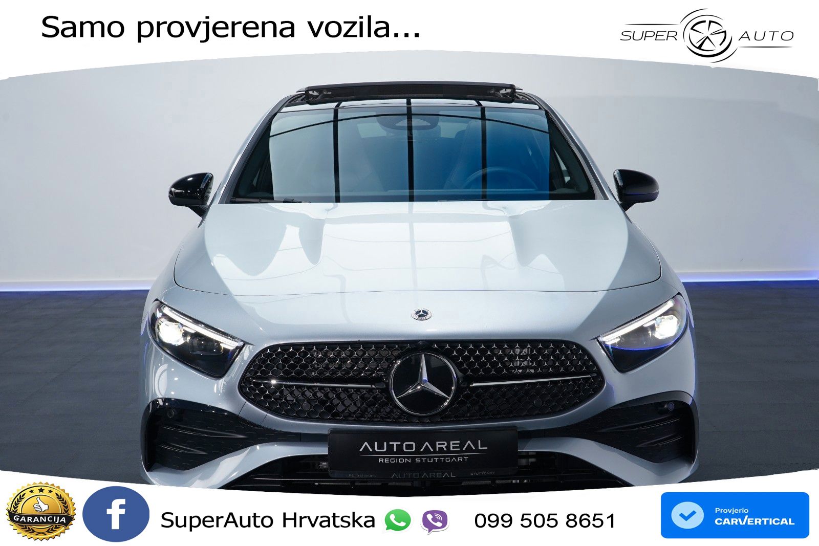 Mercedes-Benz A 200d 8G-DCT AMG LED+GR SJED+ACC