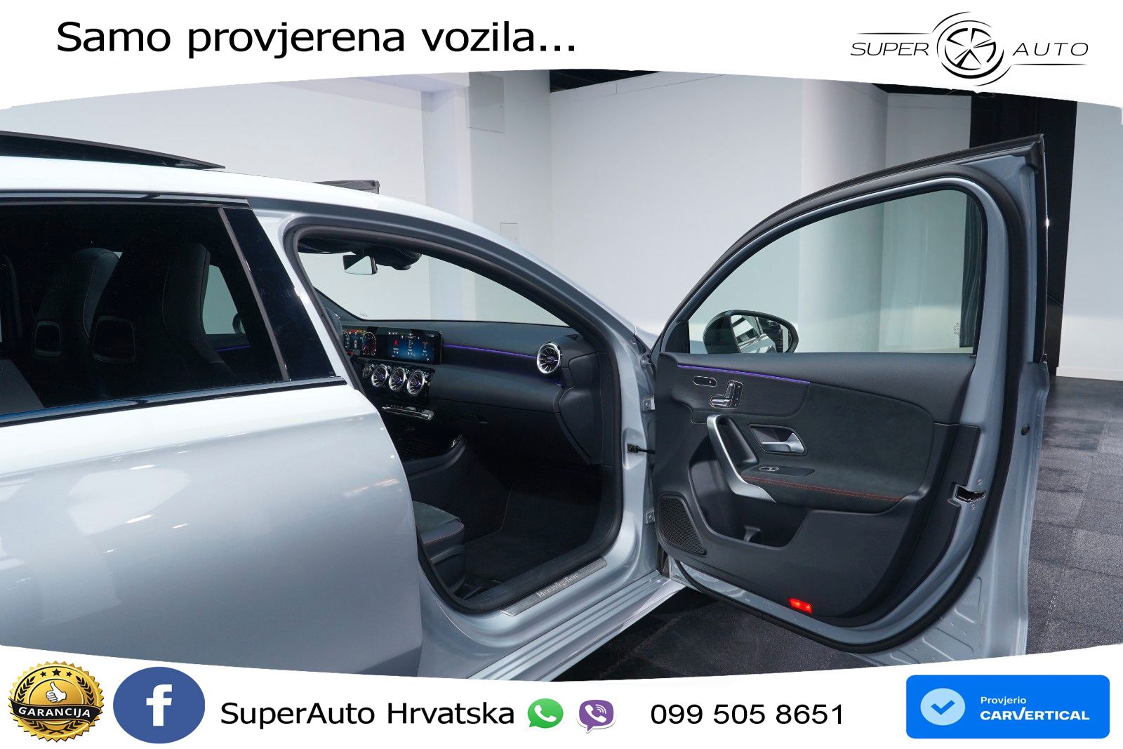 Mercedes-Benz A 200d 8G-DCT AMG LED+GR SJED+ACC