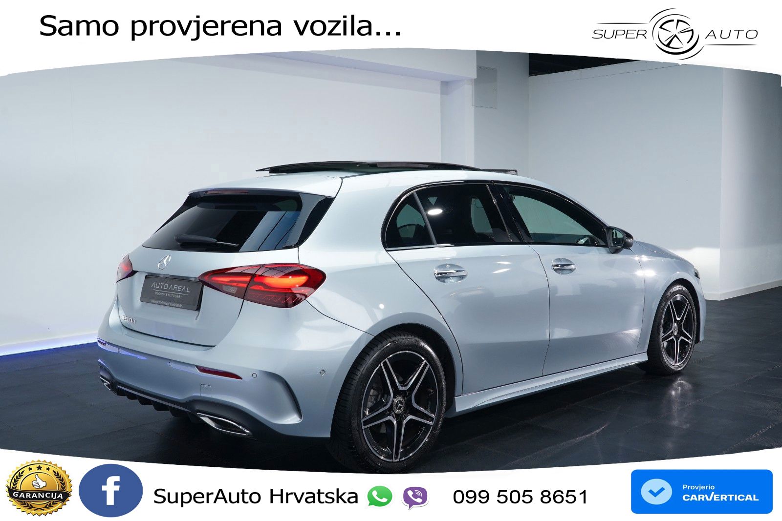 Mercedes-Benz A 200d 8G-DCT AMG LED+GR SJED+ACC