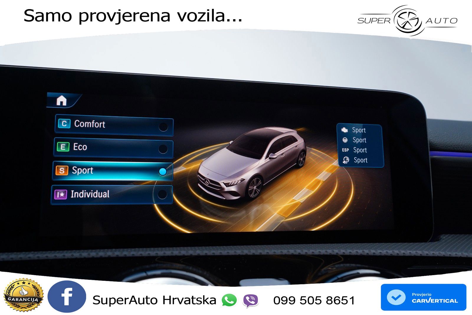 Mercedes-Benz A 200d 8G-DCT AMG LED+GR SJED+ACC