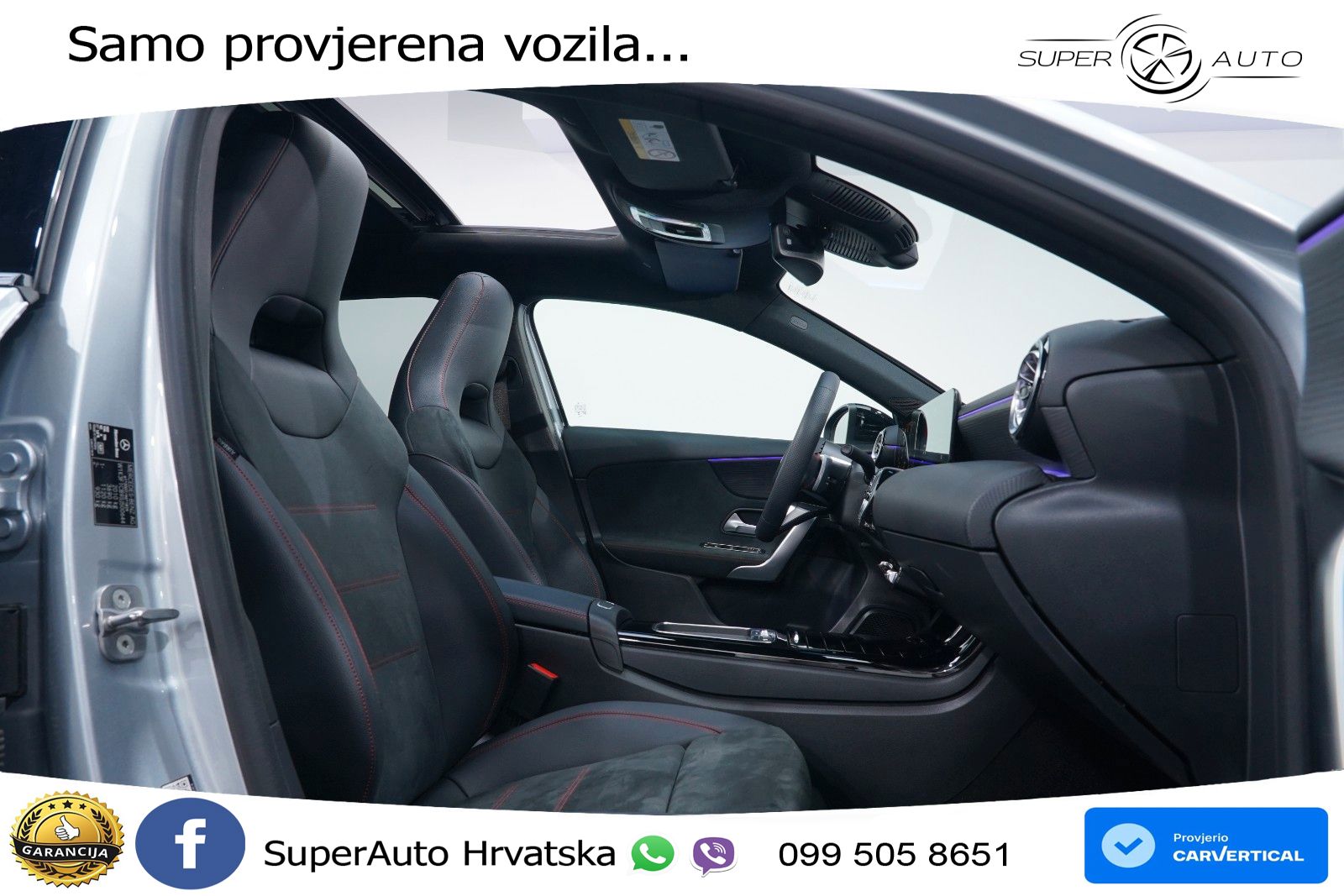Mercedes-Benz A 200d 8G-DCT AMG LED+GR SJED+ACC