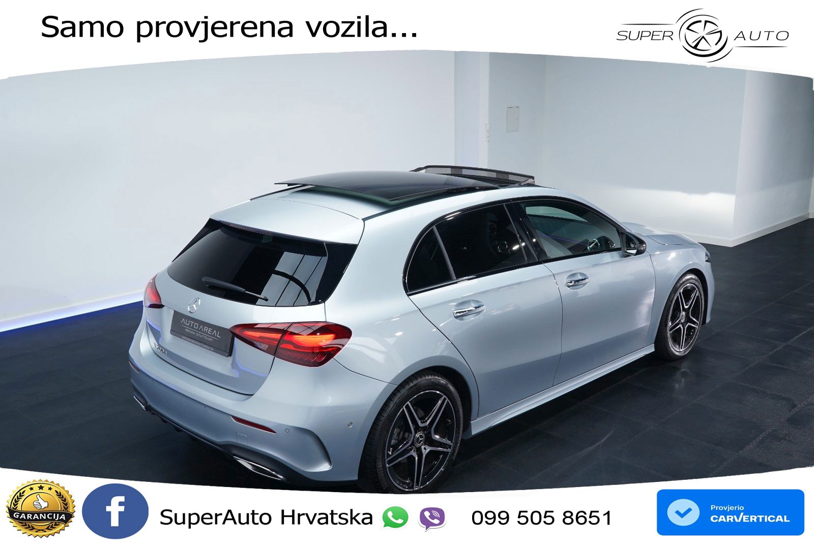 Mercedes-Benz A 200d 8G-DCT AMG LED+GR SJED+ACC