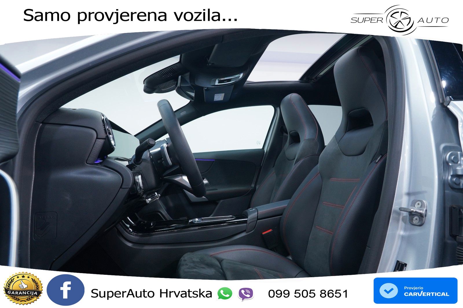 Mercedes-Benz A 200d 8G-DCT AMG LED+GR SJED+ACC