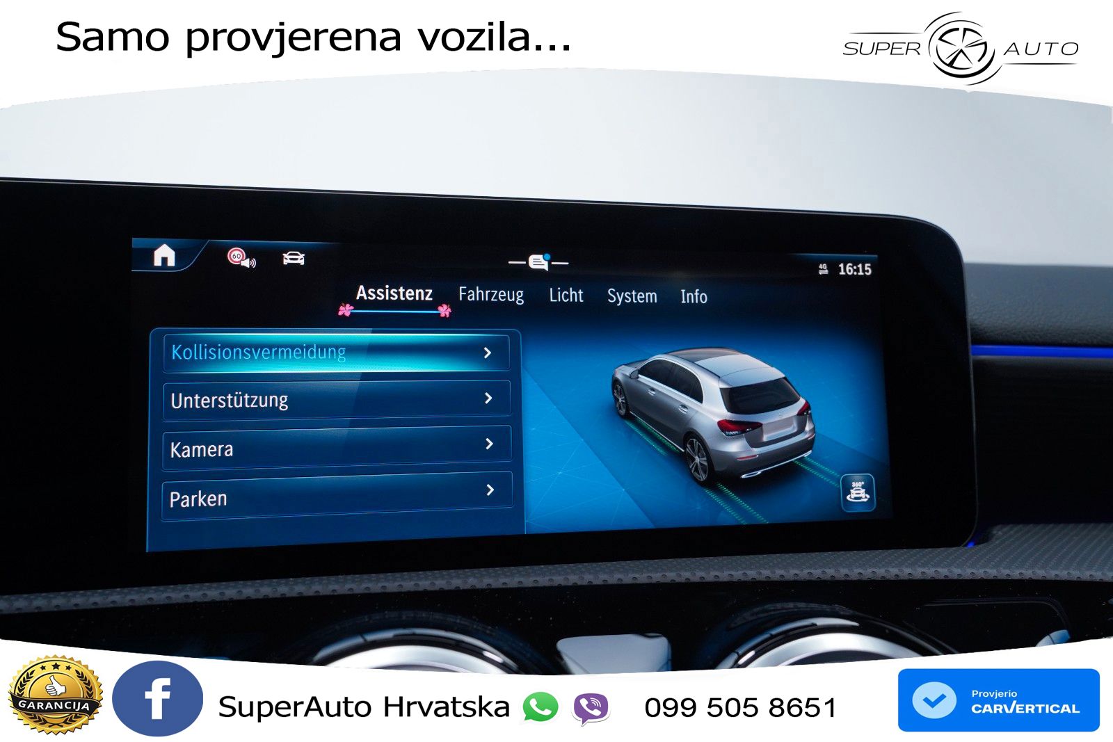 Mercedes-Benz A 200d 8G-DCT AMG LED+GR SJED+ACC