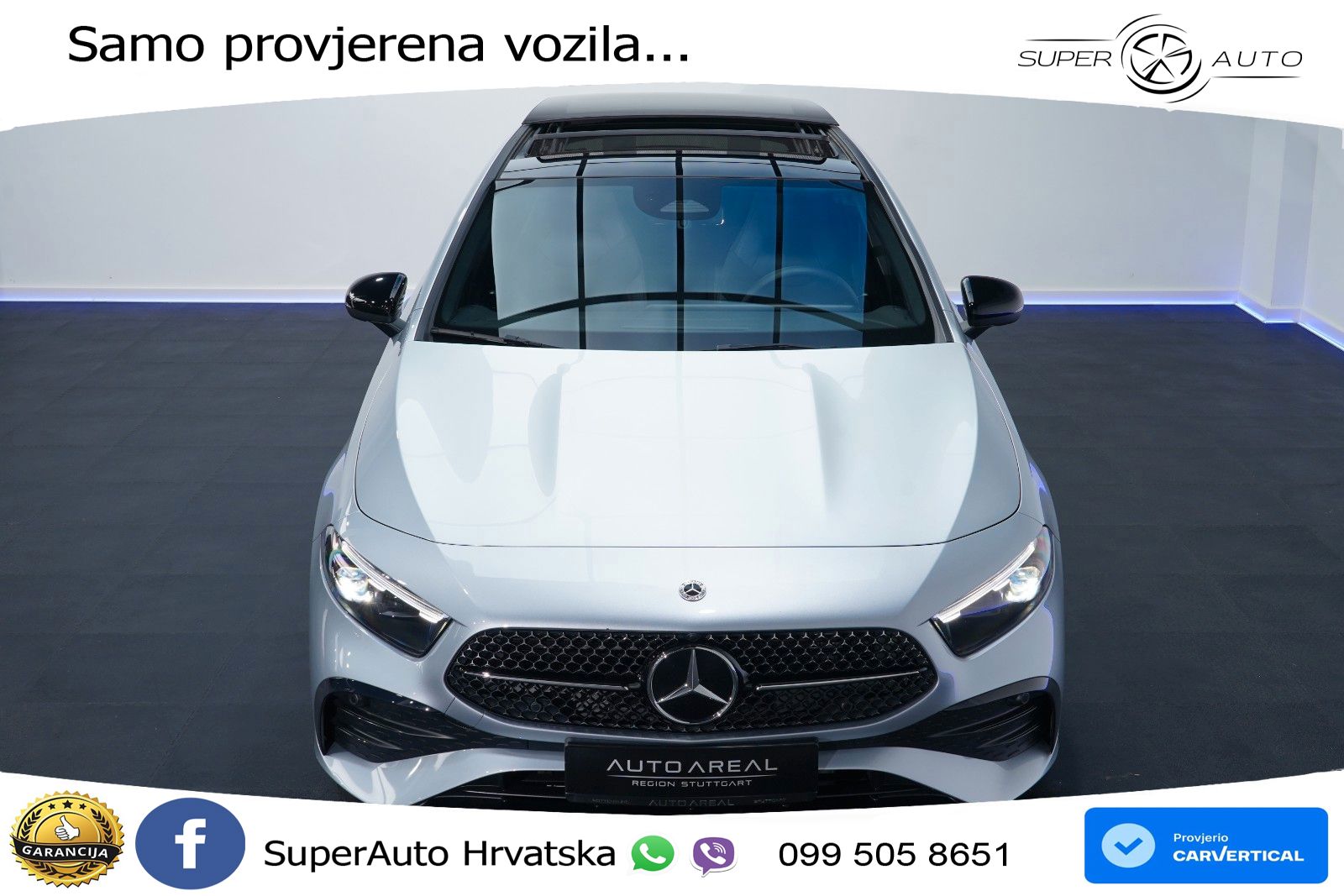 Mercedes-Benz A 200d 8G-DCT AMG LED+GR SJED+ACC