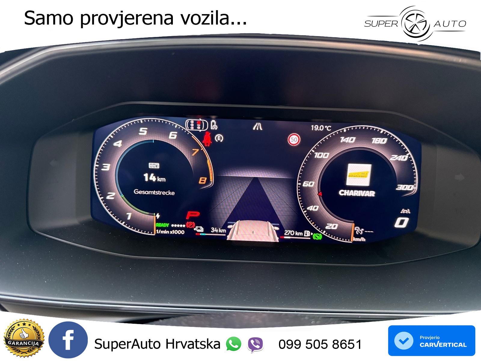 Cupra Formentor 1.5 TSI (204 KS) e-Hybrid DSG LED+GR SJED+ACC