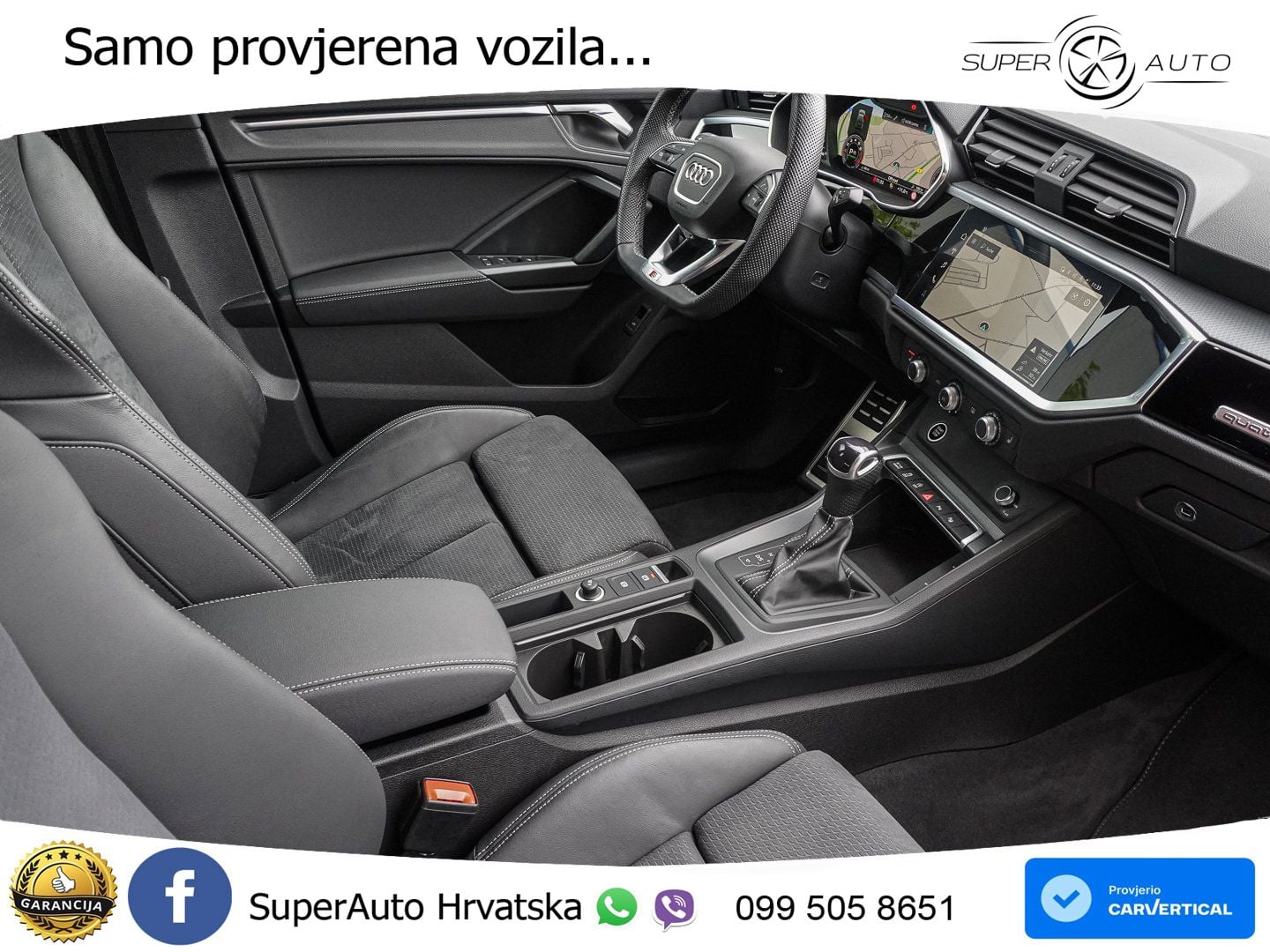 Audi Q3 Sportback 45 TFSI (245 KS) quattro S tronic S line LED+GR SJED+ACC