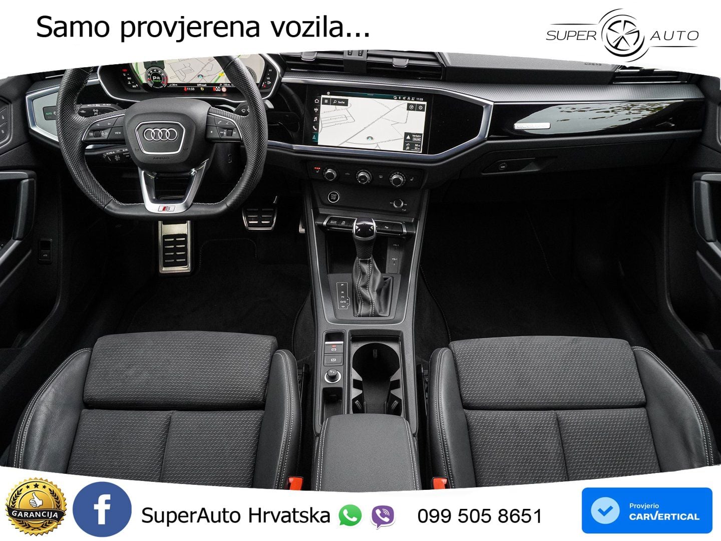 Audi Q3 Sportback 45 TFSI (245 KS) quattro S tronic S line LED+GR SJED+ACC