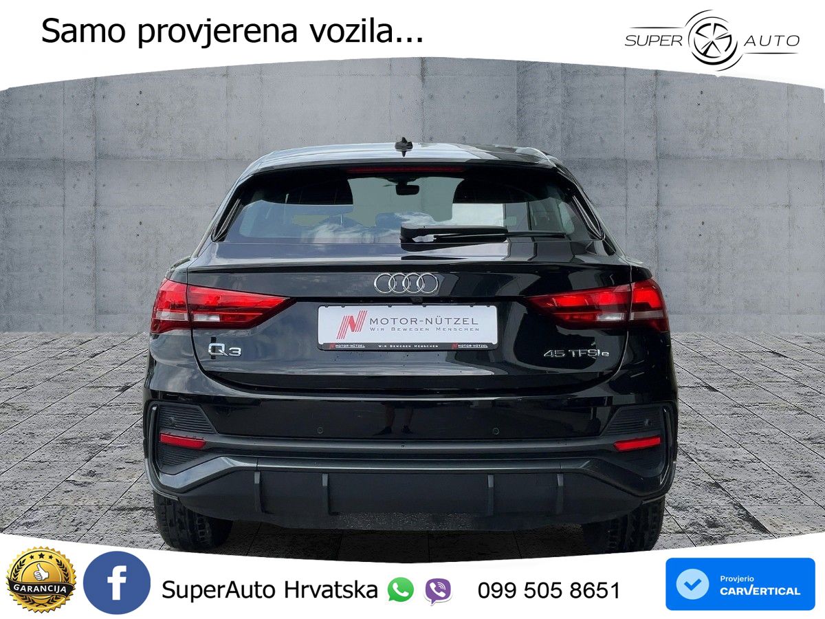 Audi Q3 Sportback 45 TFSIe (245 KS) S tronic