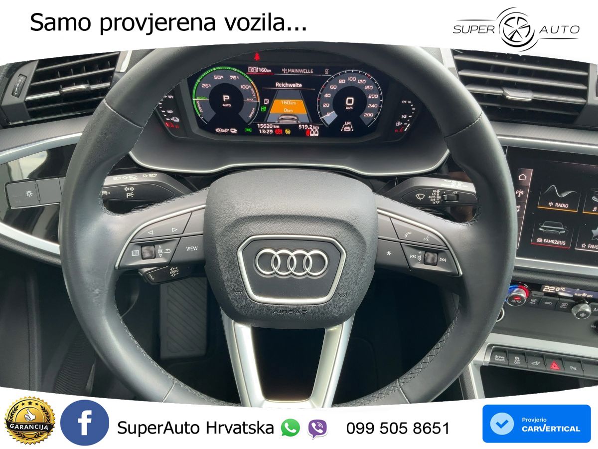 Audi Q3 Sportback 45 TFSIe (245 KS) S tronic