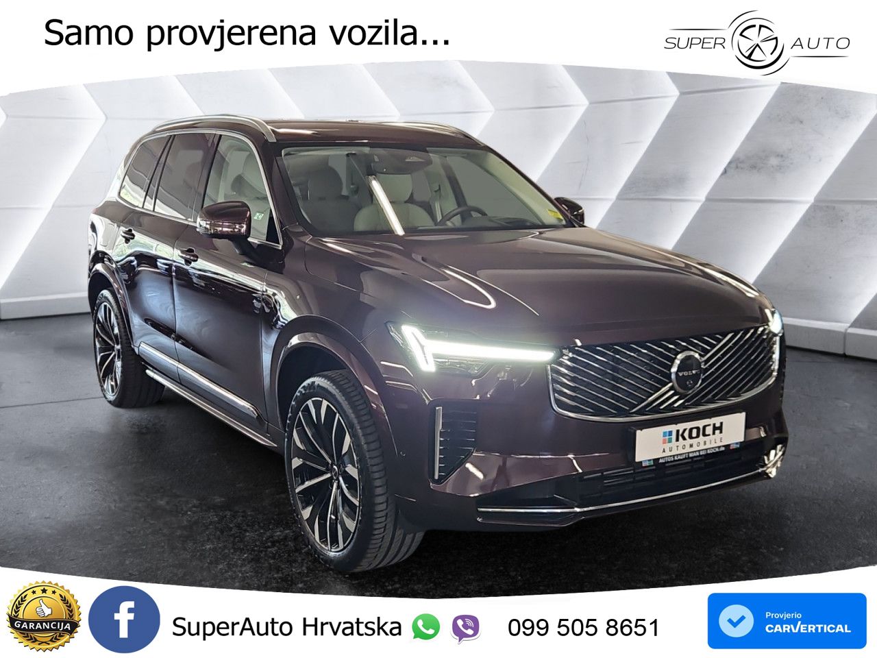 Volvo XC90 2.0 T8 AWD Automatic MATRIX+GR SJED+KAM
