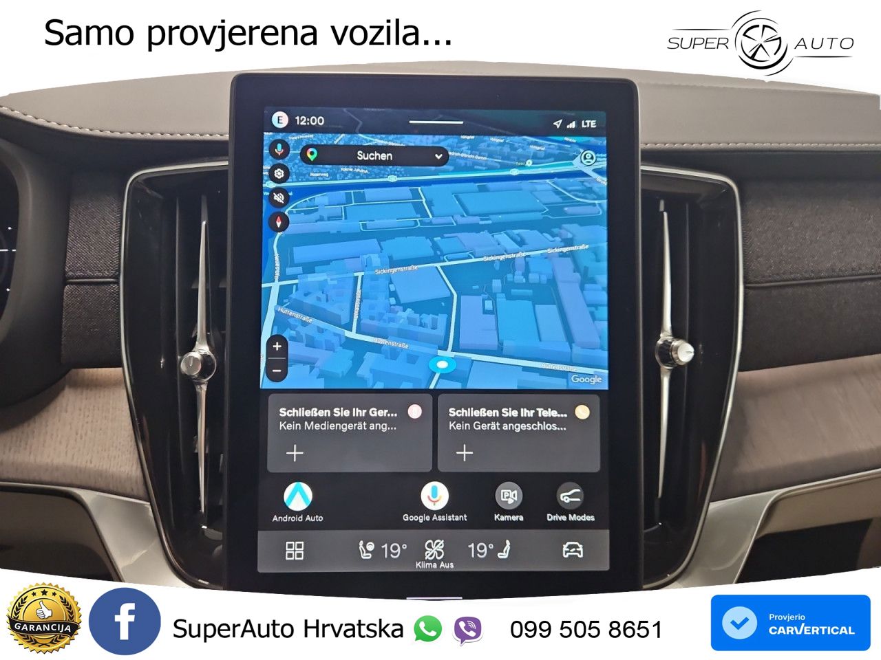 Volvo XC90 2.0 T8 AWD Automatic MATRIX+GR SJED+KAM