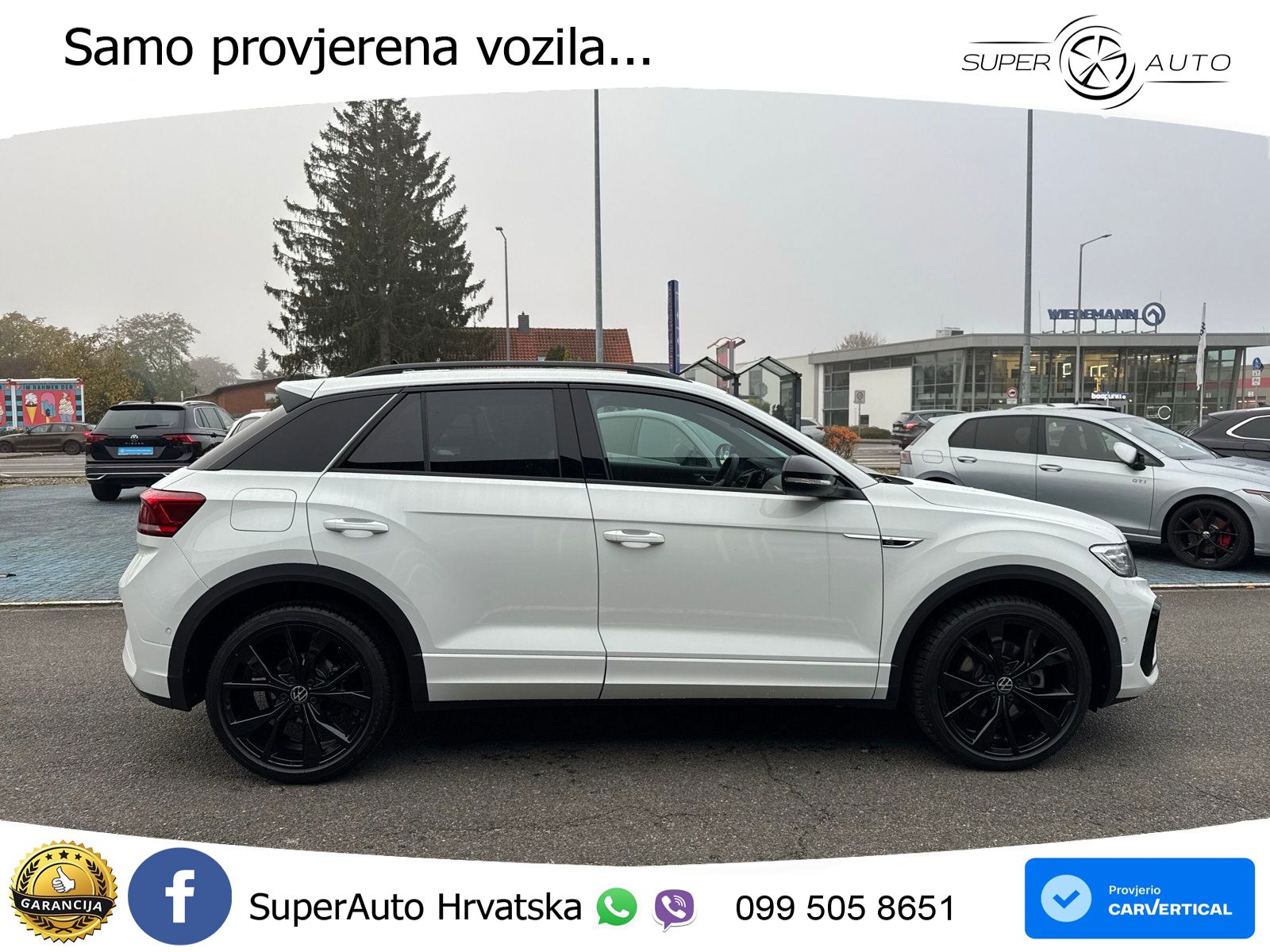 Volkswagen T-Roc 2.0 TSI (190 KS) 4M DSG R-Line LED+GR SJED+ACC