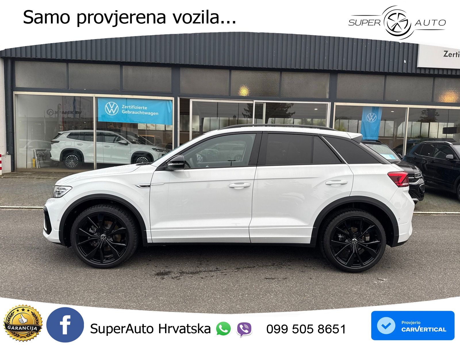 Volkswagen T-Roc 2.0 TSI (190 KS) 4M DSG R-Line LED+GR SJED+ACC