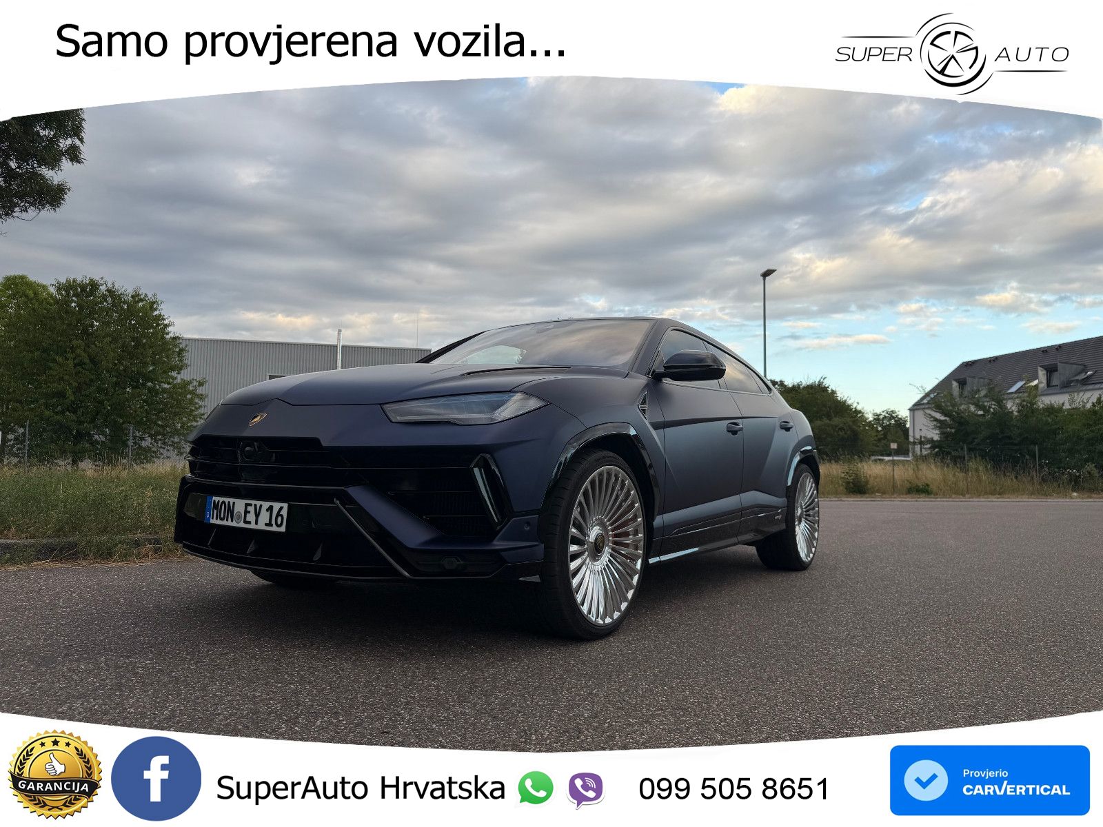 Lamborghini Urus S 4.0 V8 (666 KS) 4WD Automatic LED+GR SJED+ACC