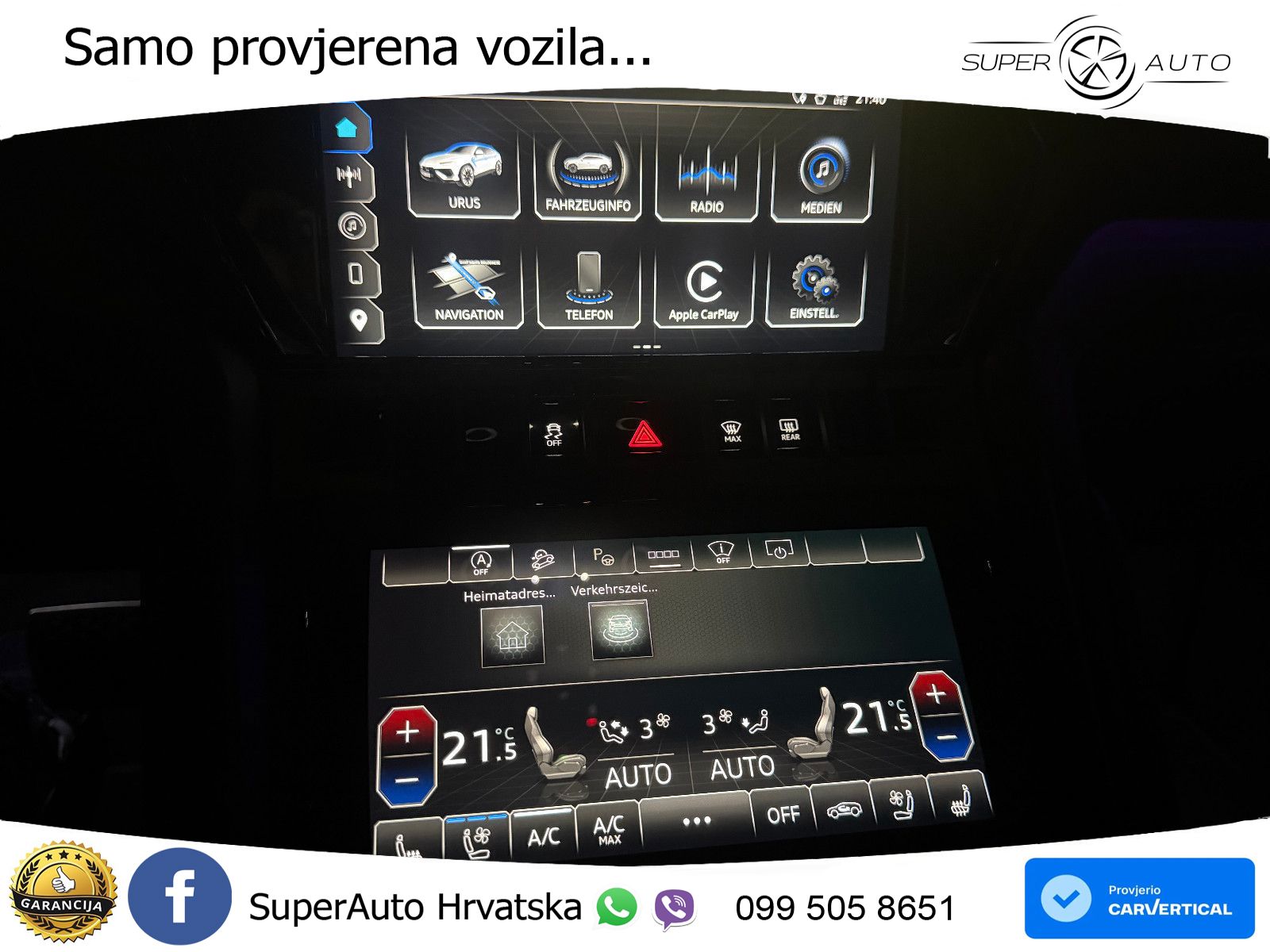 Lamborghini Urus S 4.0 V8 (666 KS) 4WD Automatic LED+GR SJED+ACC