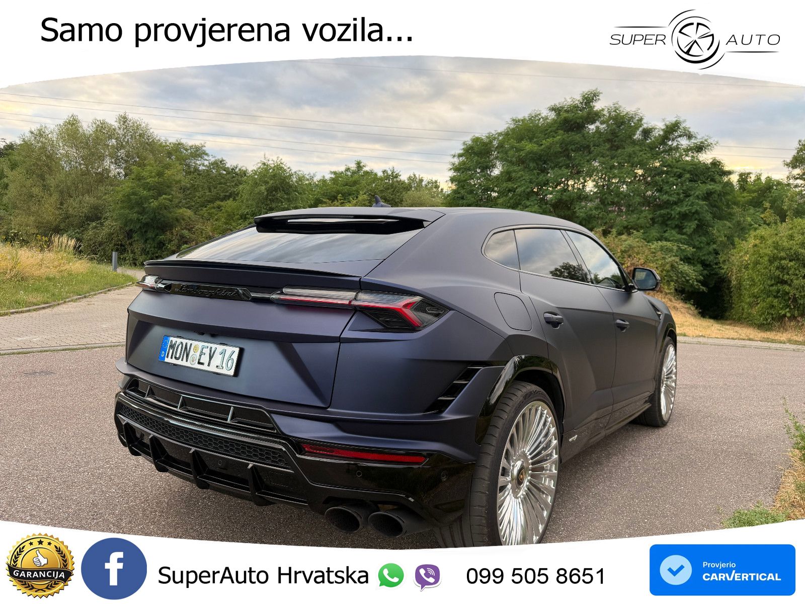 Lamborghini Urus S 4.0 V8 (666 KS) 4WD Automatic LED+GR SJED+ACC