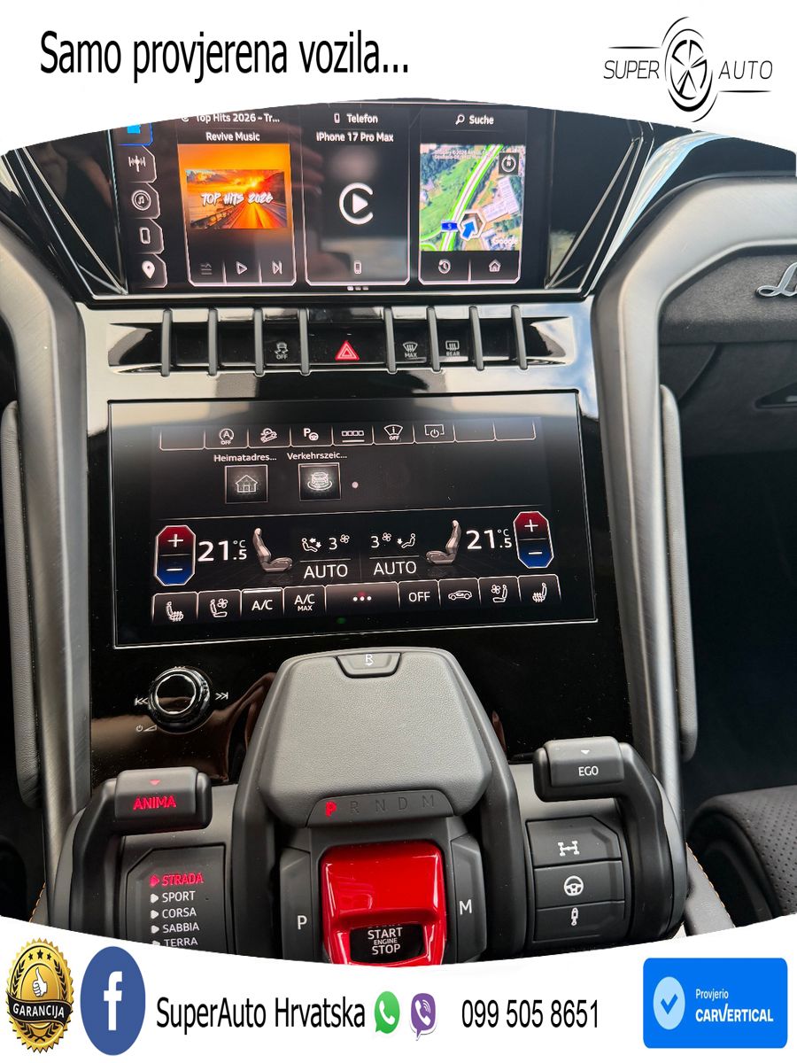Lamborghini Urus S 4.0 V8 (666 KS) 4WD Automatic LED+GR SJED+ACC