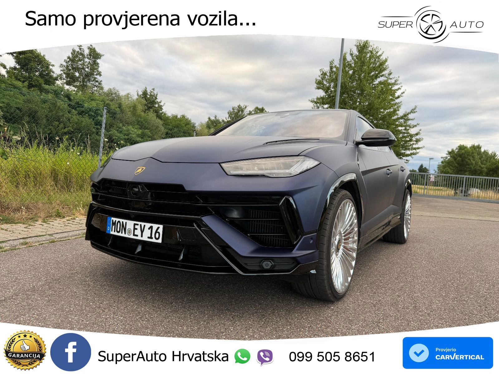 Lamborghini Urus S 4.0 V8 (666 KS) 4WD Automatic LED+GR SJED+ACC