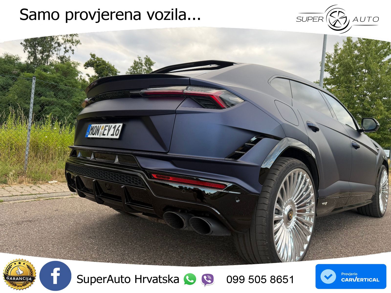 Lamborghini Urus S 4.0 V8 (666 KS) 4WD Automatic LED+GR SJED+ACC