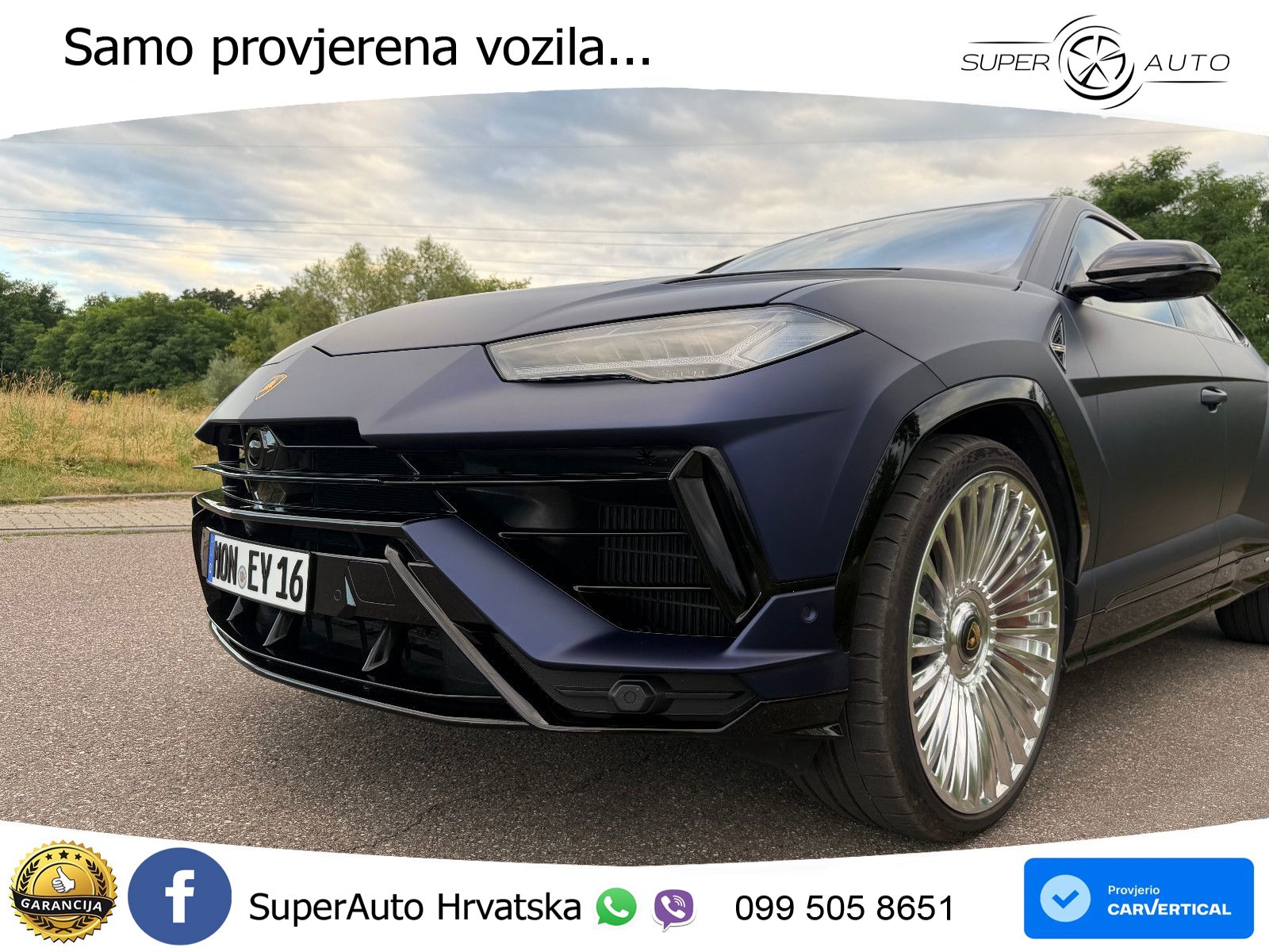 Lamborghini Urus S 4.0 V8 (666 KS) 4WD Automatic LED+GR SJED+ACC