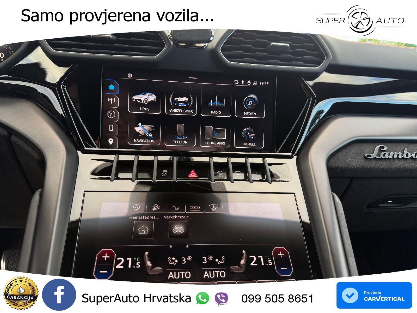 Lamborghini Urus S 4.0 V8 (666 KS) 4WD Automatic LED+GR SJED+ACC
