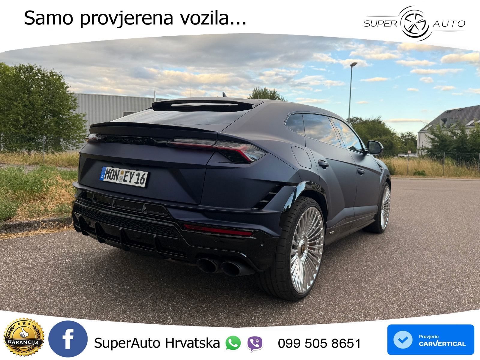 Lamborghini Urus S 4.0 V8 (666 KS) 4WD Automatic LED+GR SJED+ACC