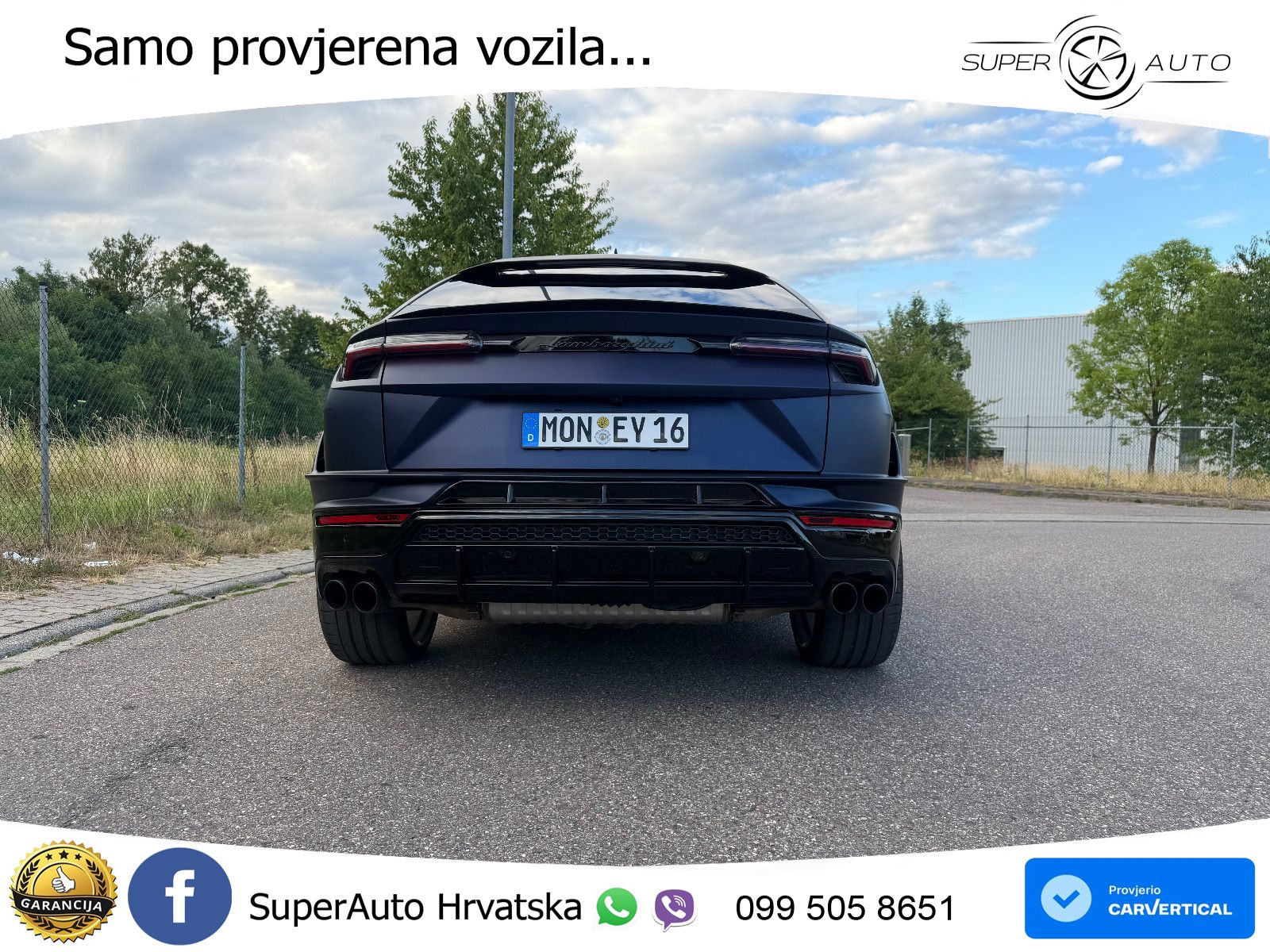 Lamborghini Urus S 4.0 V8 (666 KS) 4WD Automatic LED+GR SJED+ACC