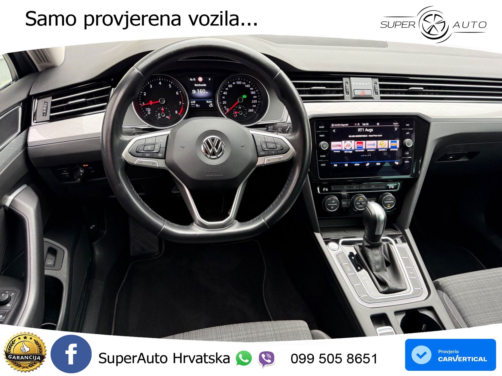 Volkswagen Passat Variant 1.5 TSI (150 KS) DSG ACT Business LED+GR SJED+ACC
