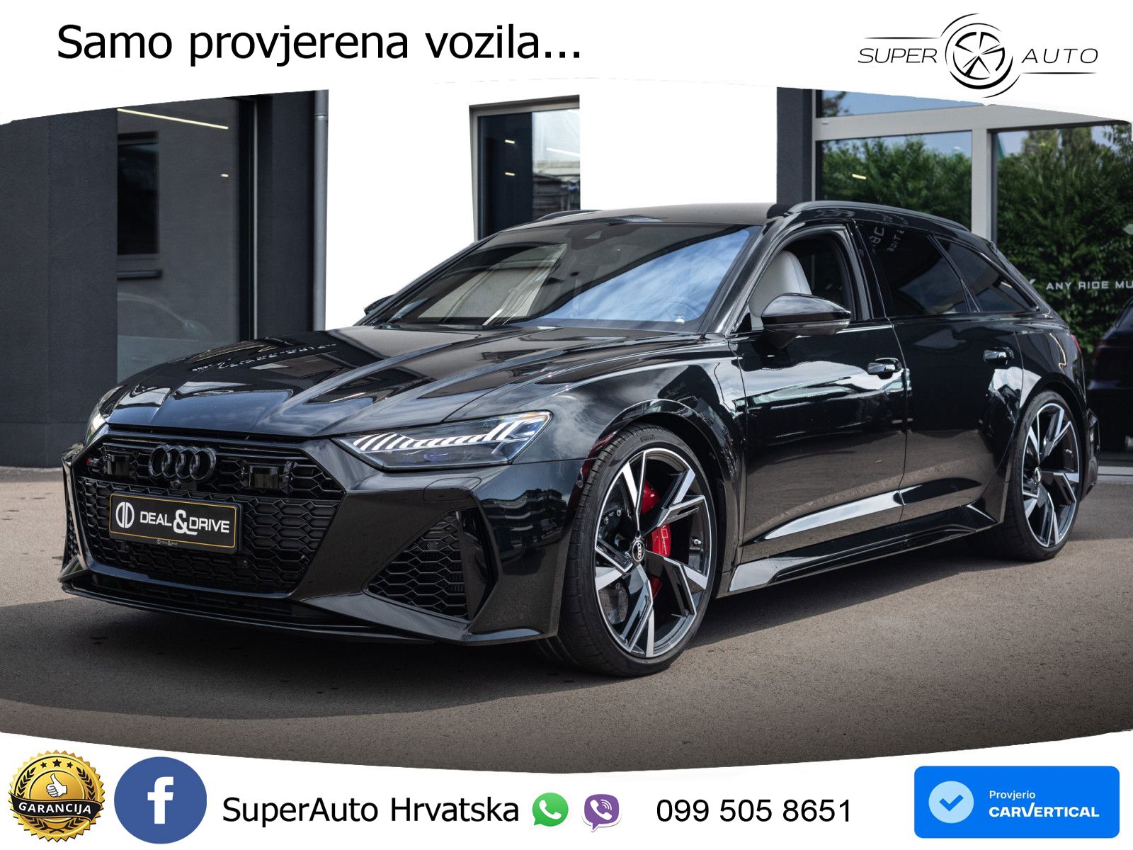 Audi RS6 Avant 4.0 TFSI V8 (600 KS) quattro Tiptronic Kuka LED+GR SJED+ACC