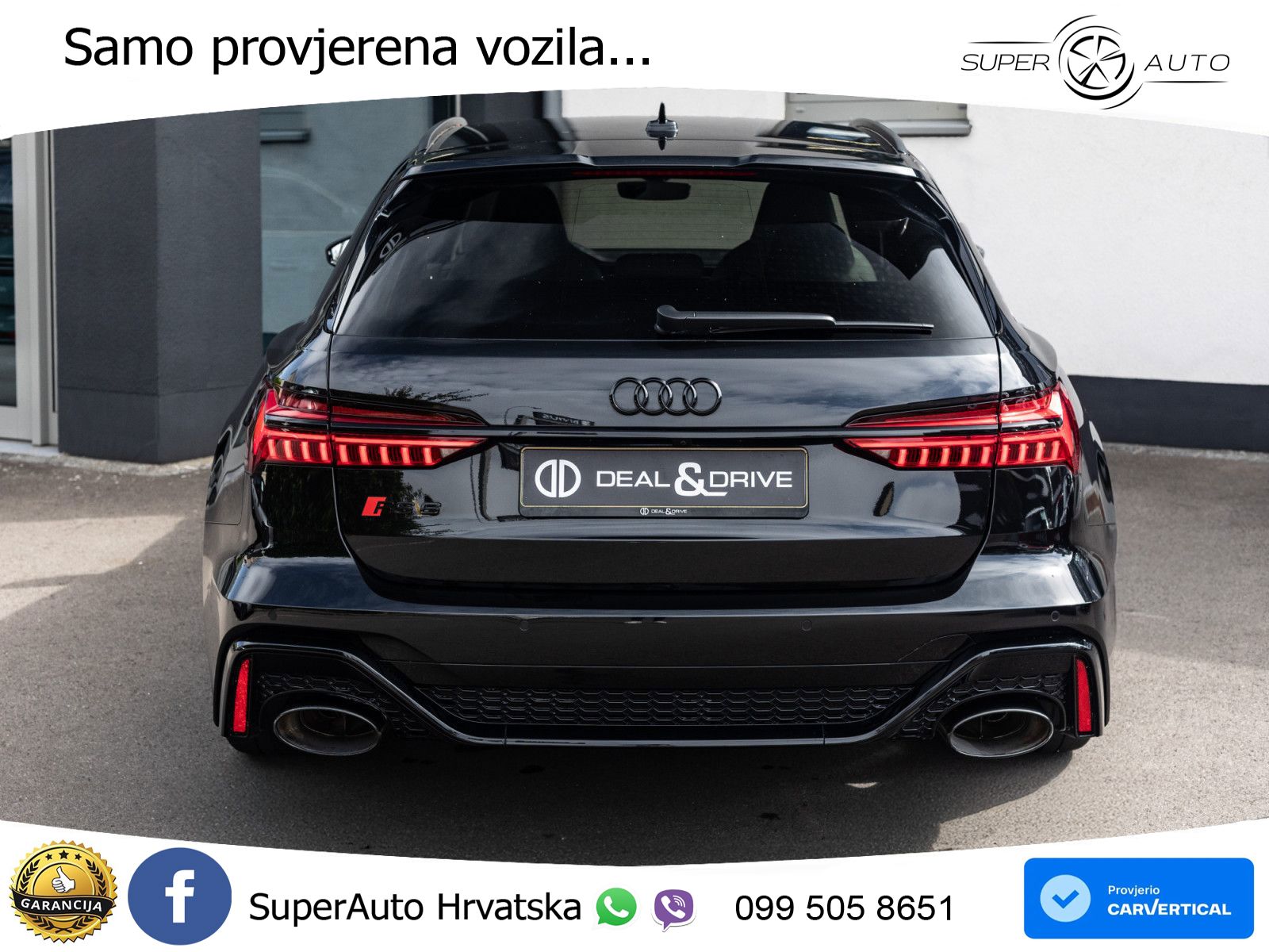 Audi RS6 Avant 4.0 TFSI V8 (600 KS) quattro Tiptronic Kuka LED+GR SJED+ACC