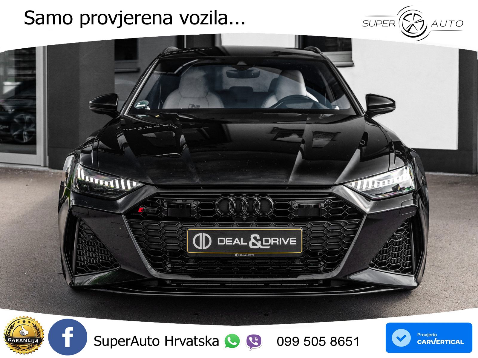 Audi RS6 Avant 4.0 TFSI V8 (600 KS) quattro Tiptronic Kuka LED+GR SJED+ACC