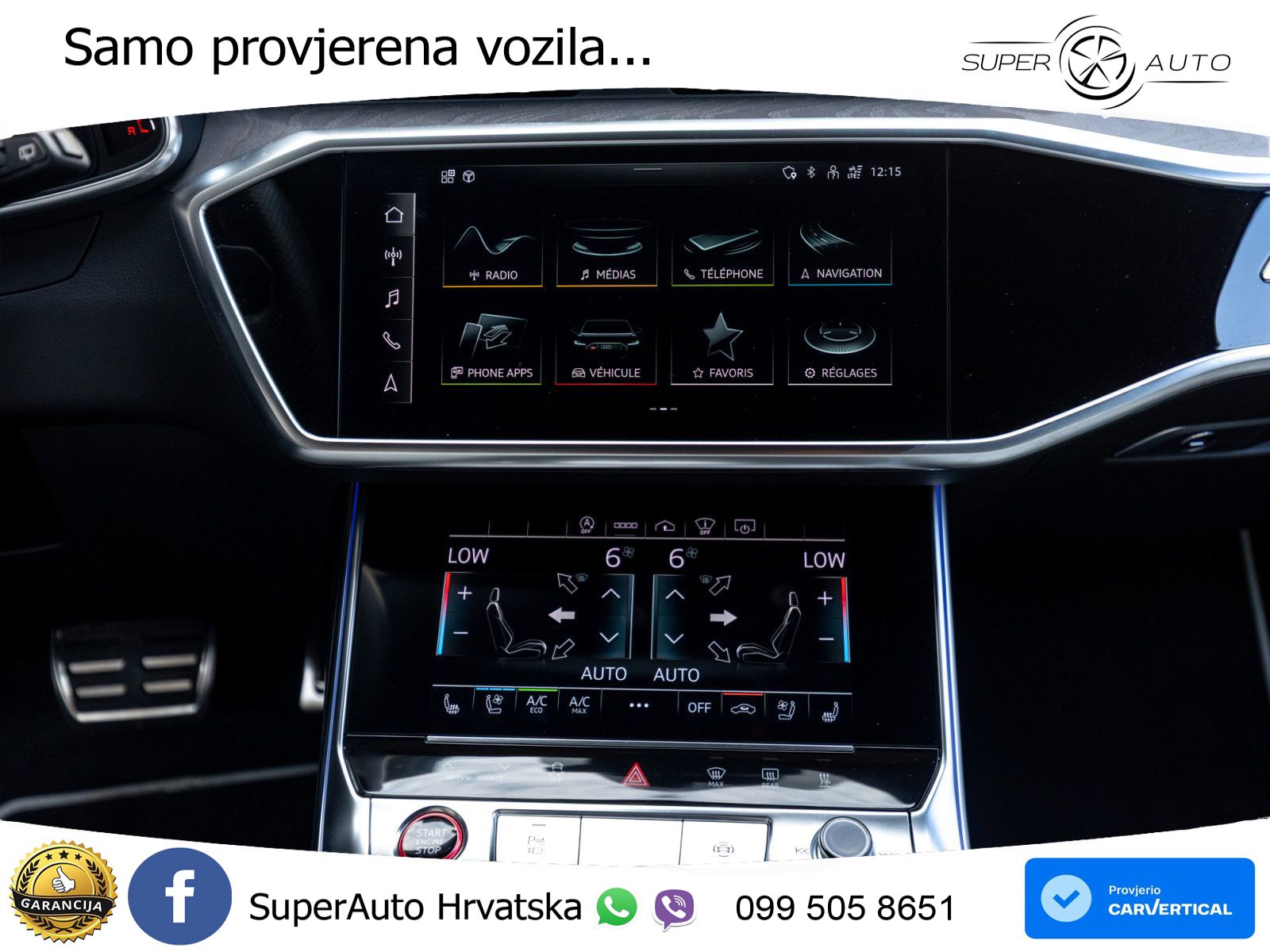 Audi RS6 Avant 4.0 TFSI V8 (600 KS) quattro Tiptronic Kuka LED+GR SJED+ACC