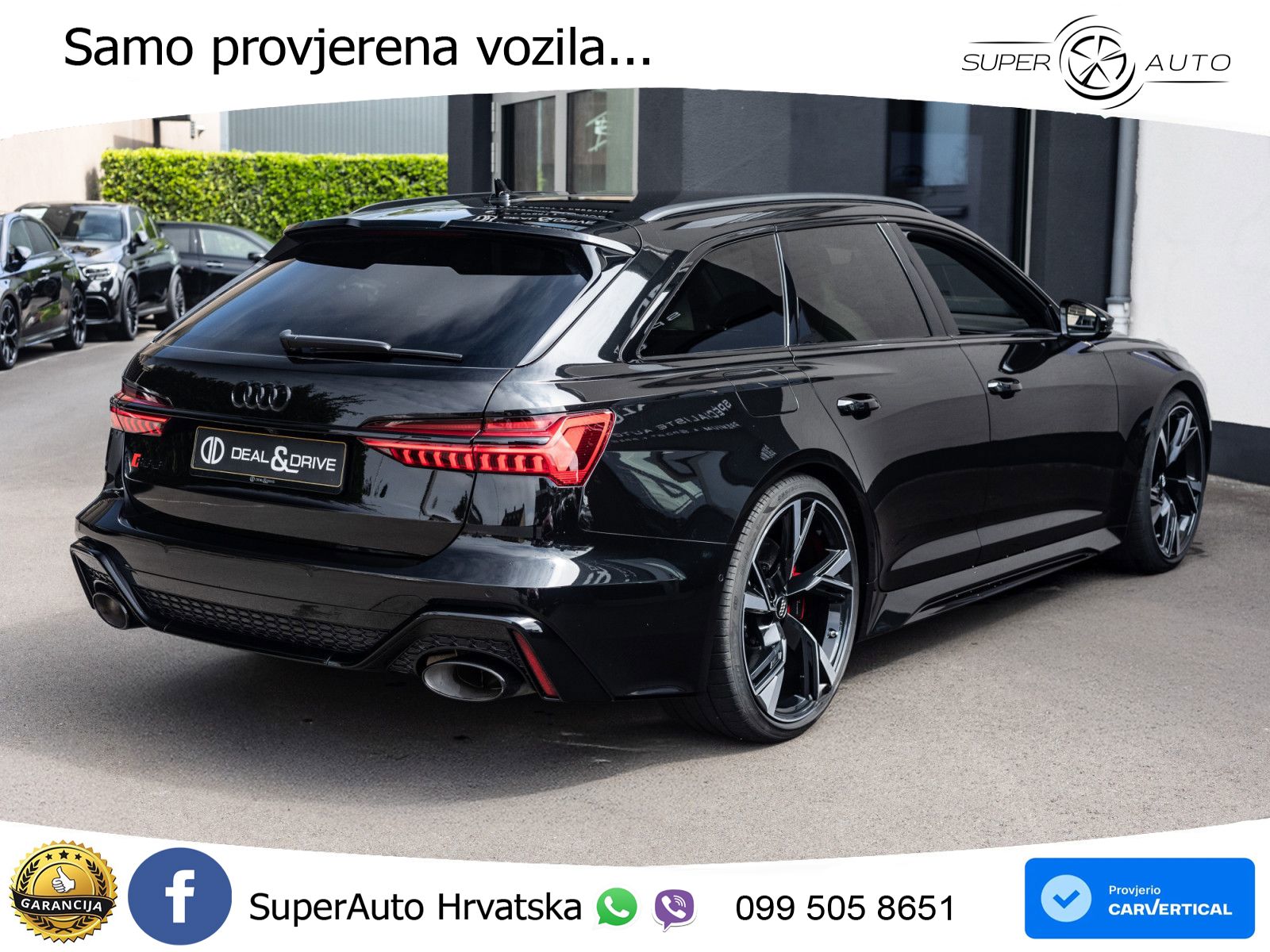 Audi RS6 Avant 4.0 TFSI V8 (600 KS) quattro Tiptronic Kuka LED+GR SJED+ACC