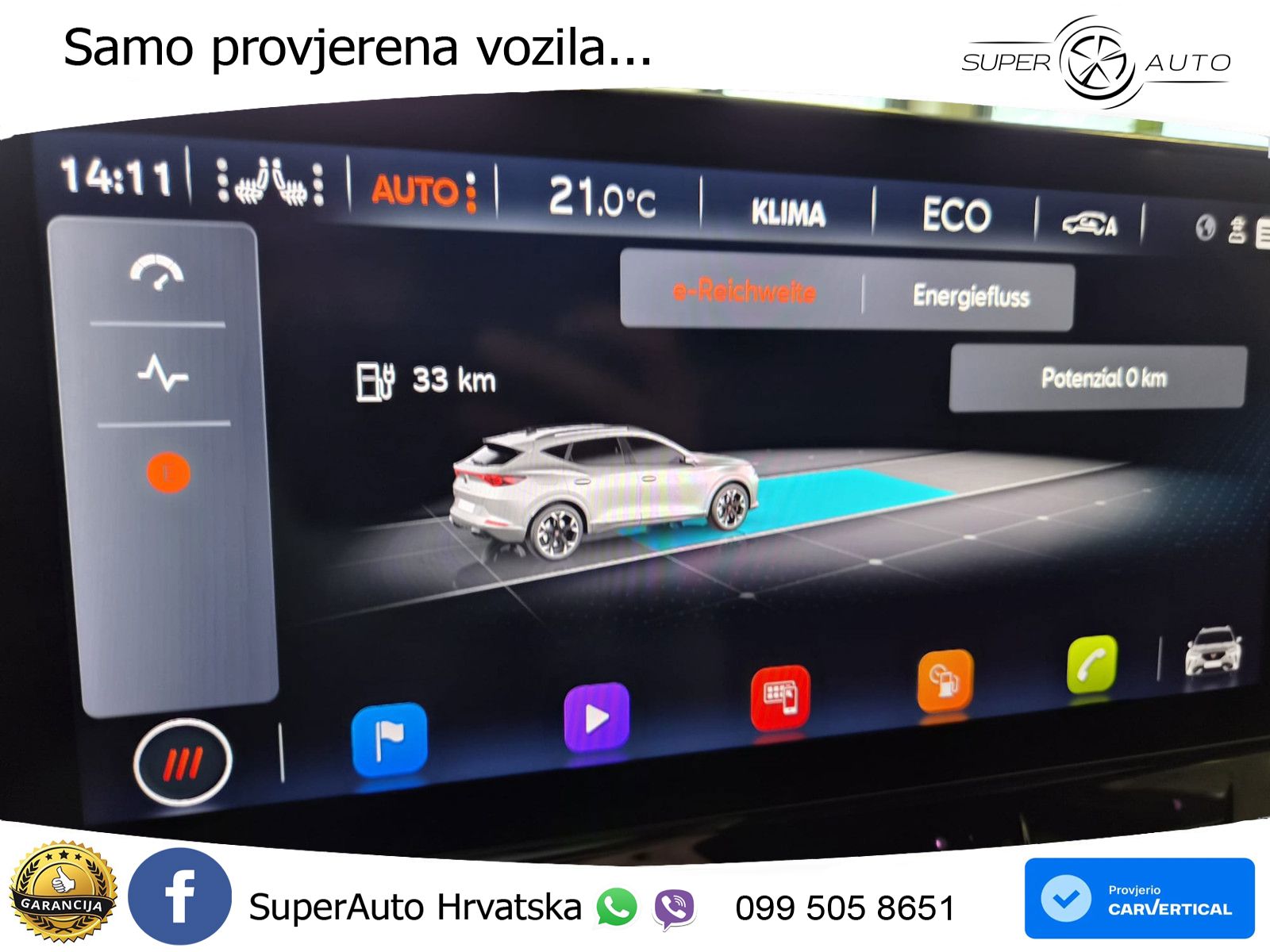 Cupra Formentor 1.4 TSI (245 KS) e-Hybrid DSG VZ LED+GR SJED+ACC