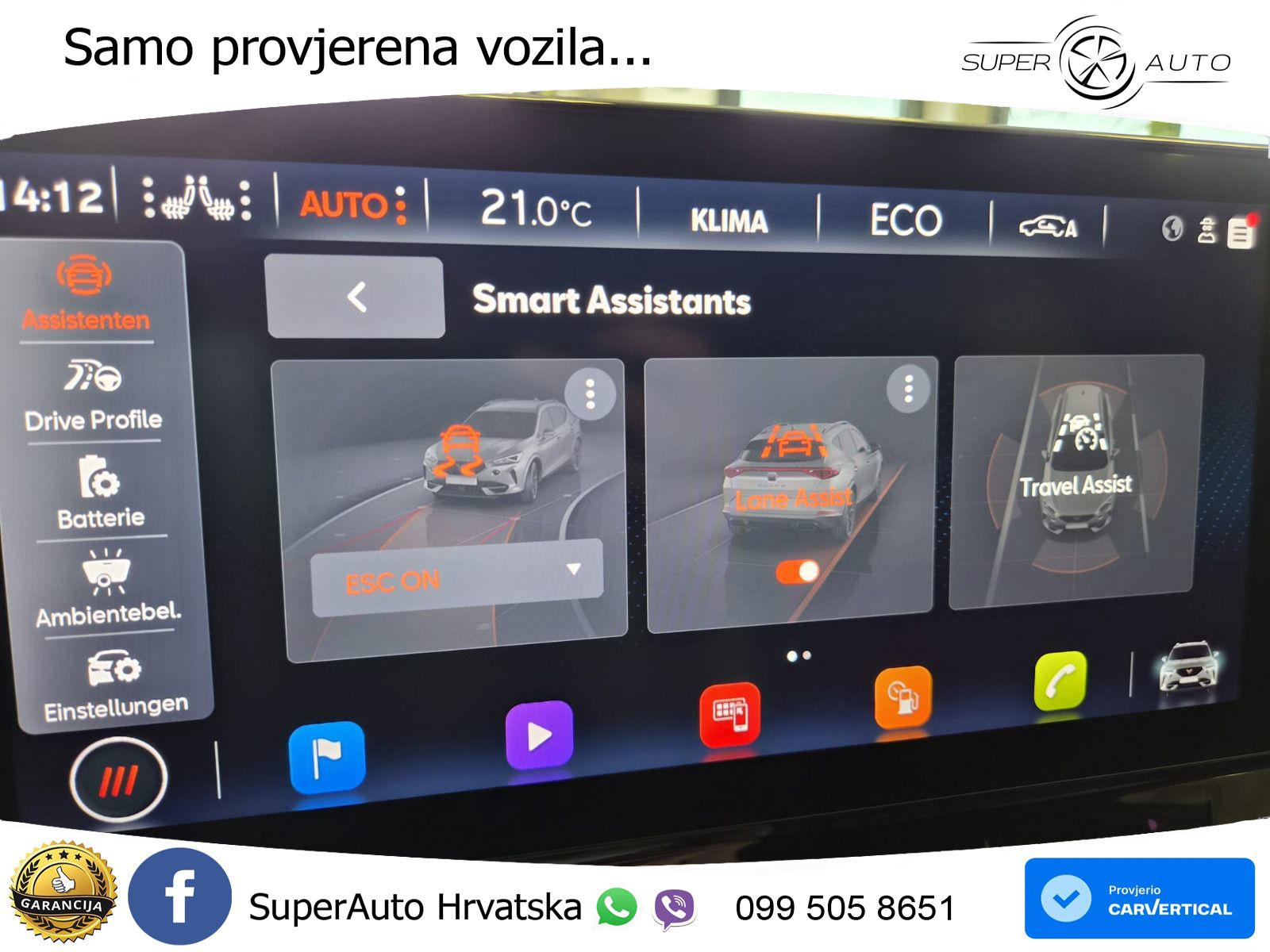 Cupra Formentor 1.4 TSI (245 KS) e-Hybrid DSG VZ LED+GR SJED+ACC