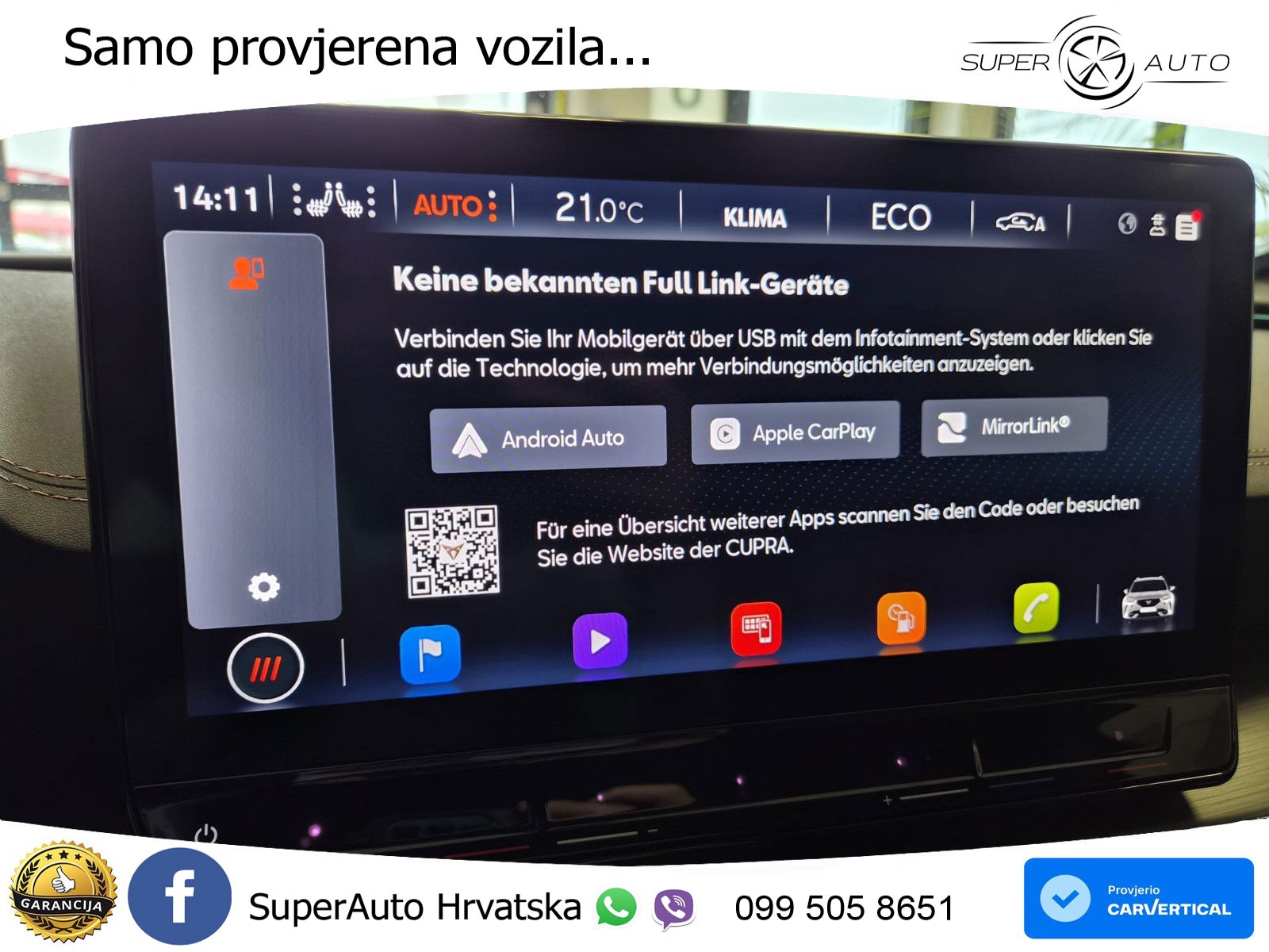 Cupra Formentor 1.4 TSI (245 KS) e-Hybrid DSG VZ LED+GR SJED+ACC