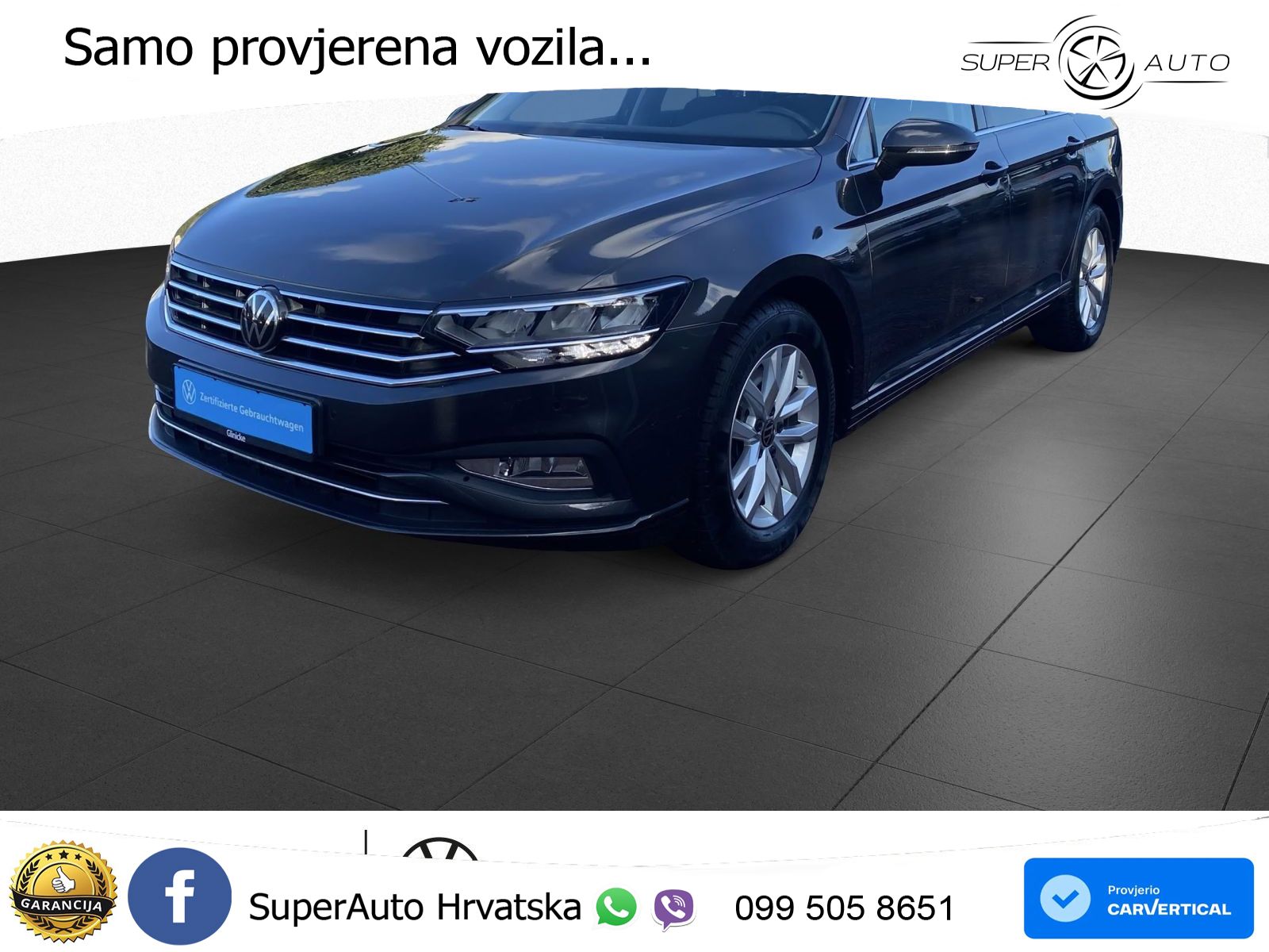 Volkswagen Passat Variant 2.0 TDI (150 KS) DSG Business LED+GR SJED+ACC