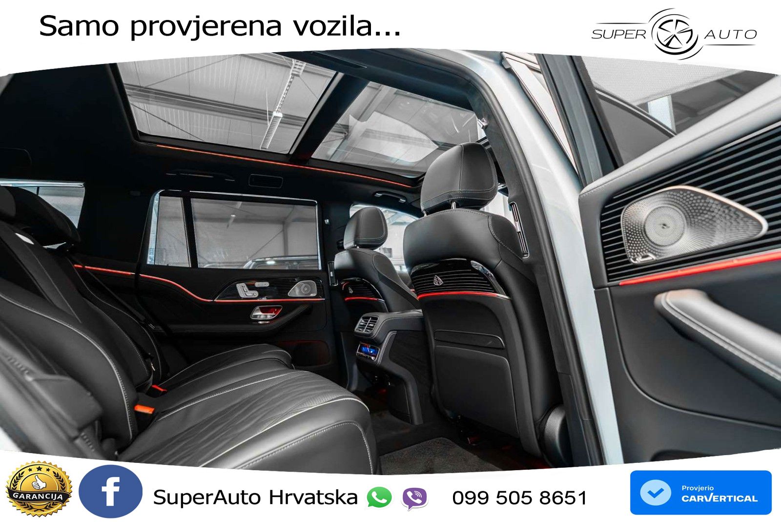 Mercedes Maybach GLS 600 V8 (557 KS) EQ Boost 4MATIC 9G-TRONIC ACC+HEAD+4xGR SJED+360+PANO